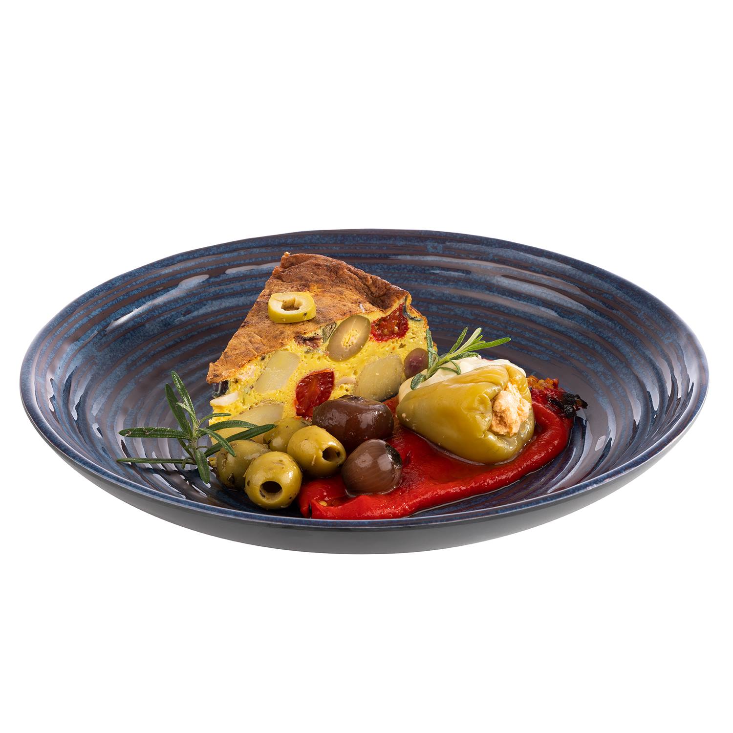 Teller LOOPS, Melamin, D: 25,5 cm, H: 4,5 cm