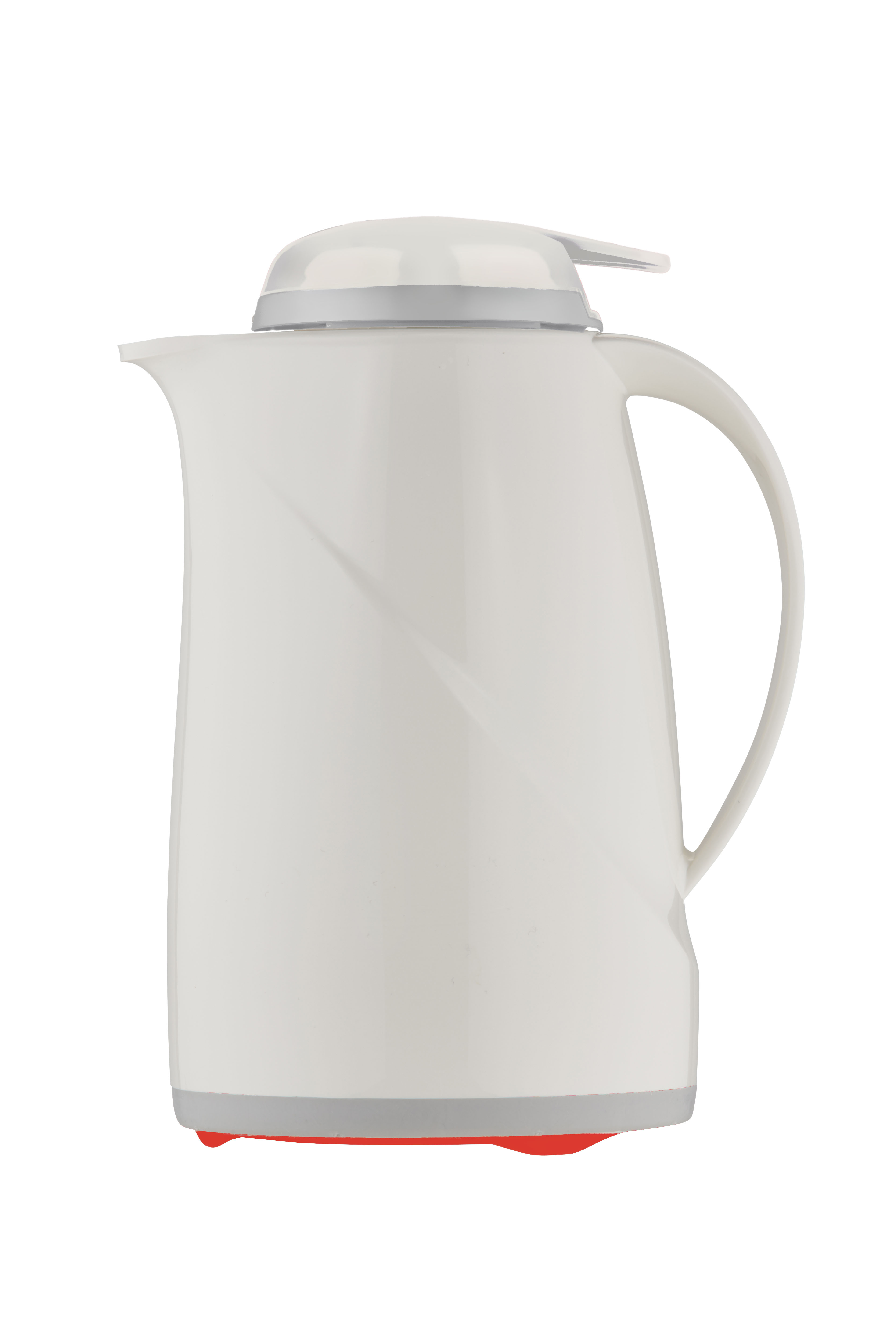 Isolierkanne Helios Wave Push Mini, Inhalt: 0,6 ltr., Farbe: weiß