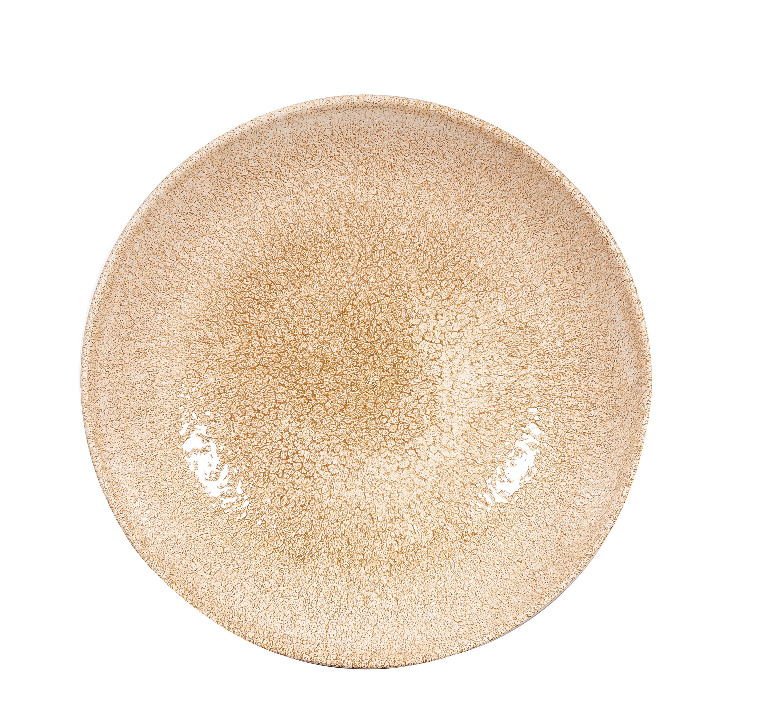 Churchill, Raku : Garnet Orange - Teller tief Coup, 18,2 cm/ 0,43 ltr.