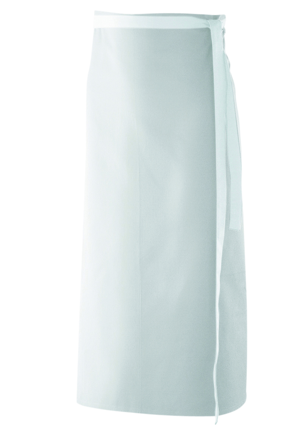 Bistroschürze unifarben, 100% BW, B 100 x L 80 cm