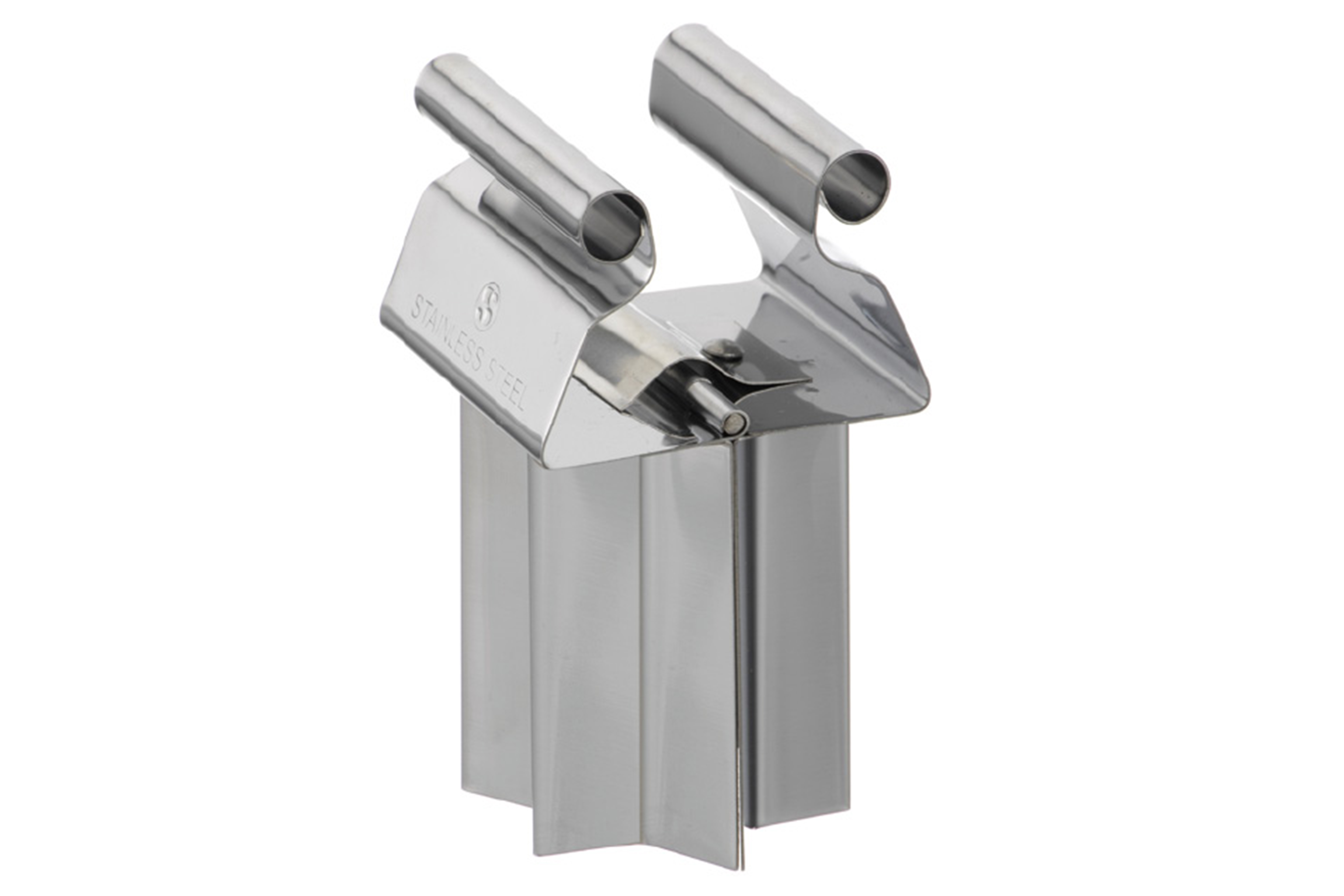 Zimtstern-Ausstecher aus Edelstahl D: 5 cm, H: 9,7 cm