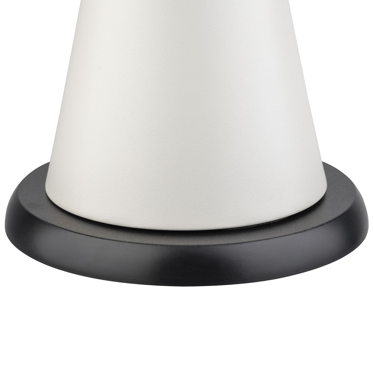 Tischleuchte CONE, Metall, Farbe: whisper white, 1x LED 2,0 W / 180 lm, dimmbar in 3 Stufen, D: 13 cm, H: 18 cm