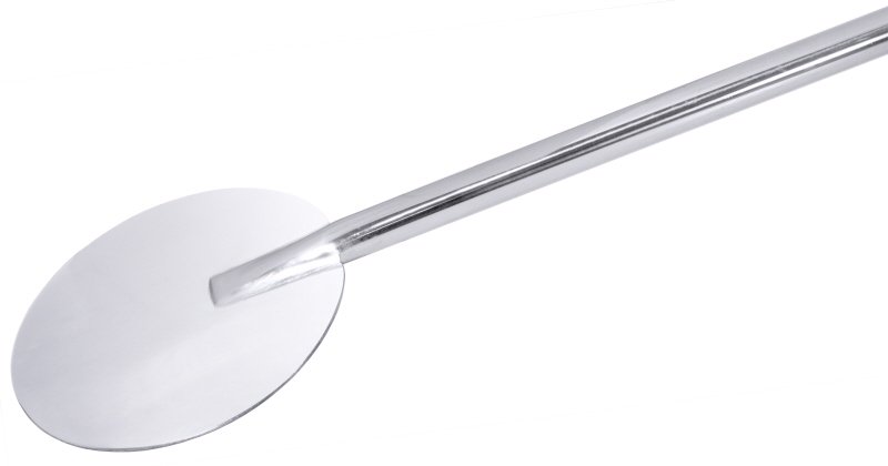 Pizzaschaufel, rund, EdSt., D: 30 cm, Stiel: 120 cm