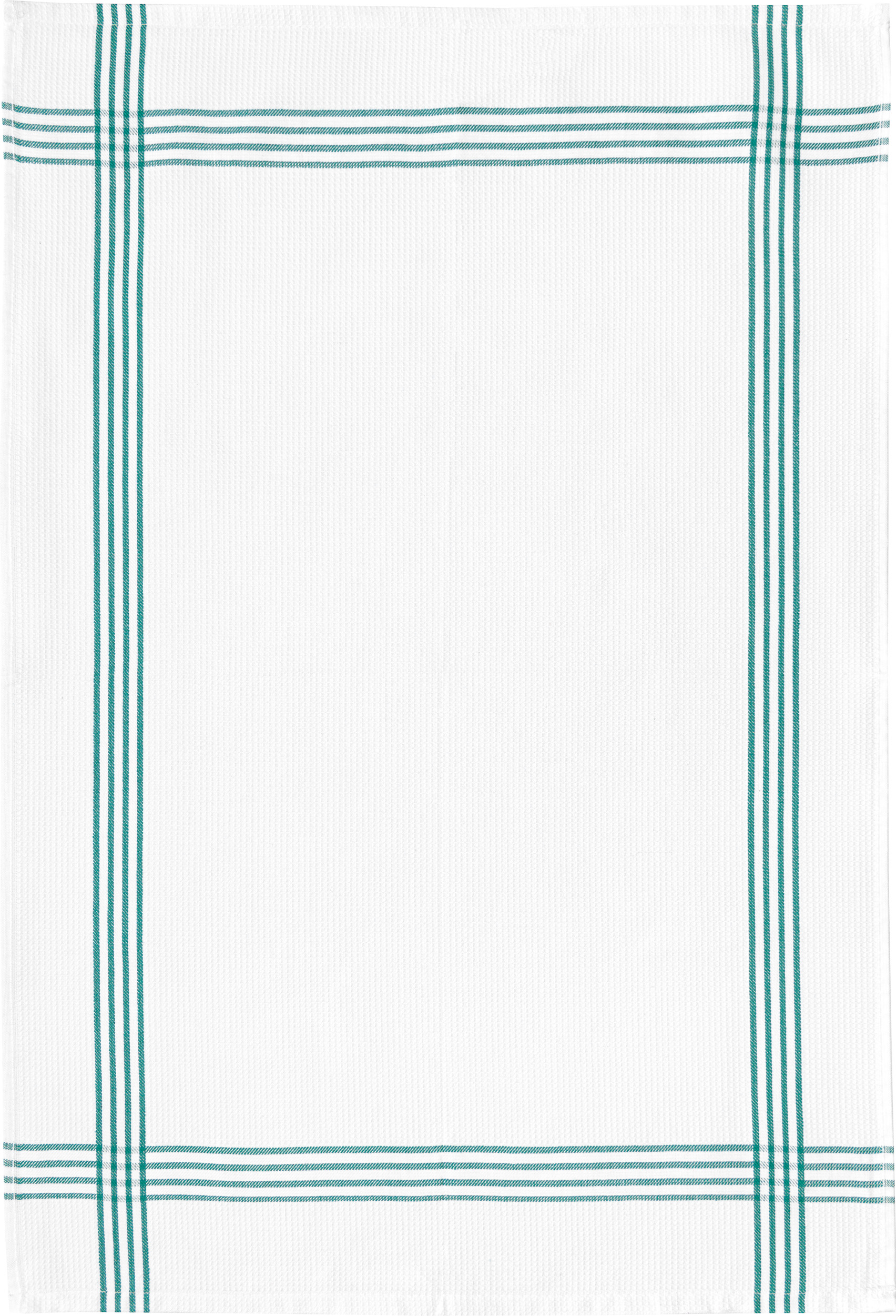 Küchentuch - Baumwolle Waffelpicquet Rand 50 x 70 cm