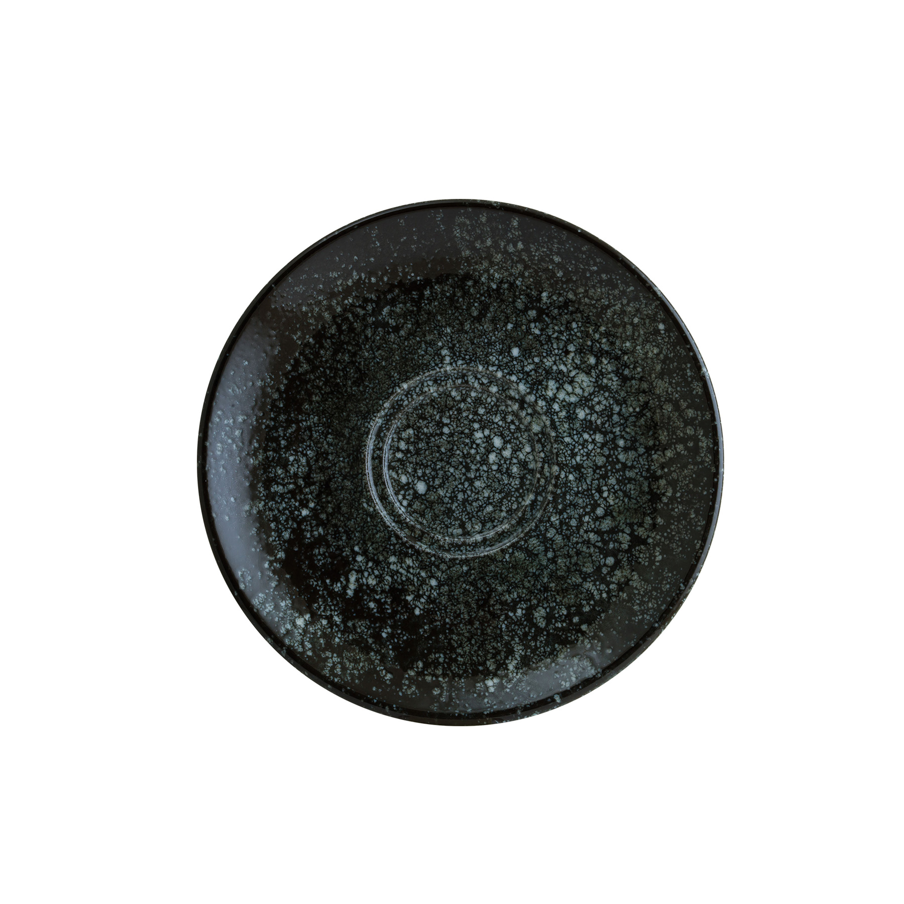 Cosmos, Black : Kombi-Untertasse 16 cm