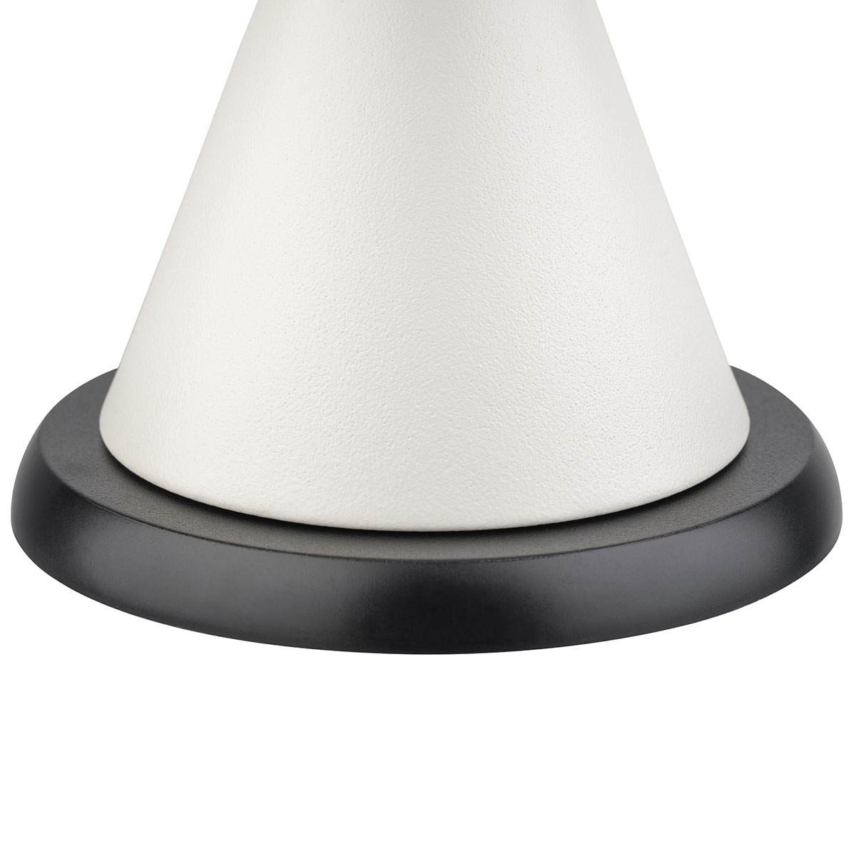 Tischleuchte CONE MINI, Metall, Farbe: whisper white, 1x LED 1,0 W / 100 lm, dimmbar in 3 Stufen, D: 13 cm, H: 11,5 cm