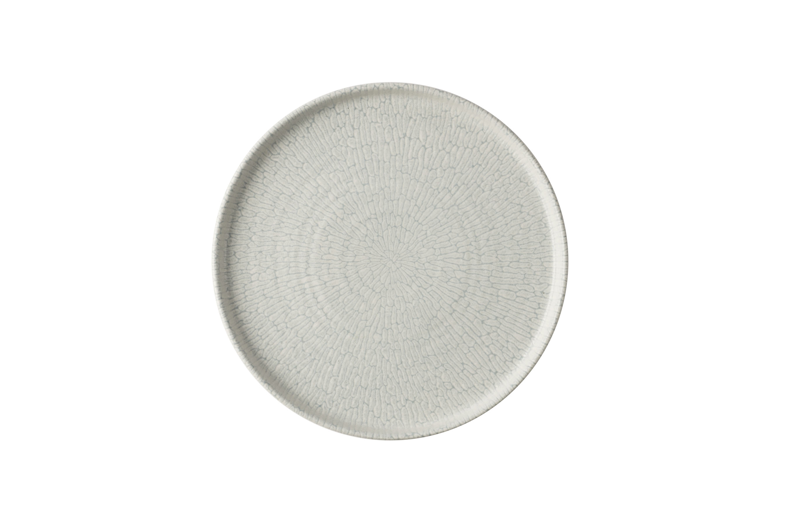 Churchill, Delta : Grey - Teller flach m. erhöhten Rand, 26 x 2 cm