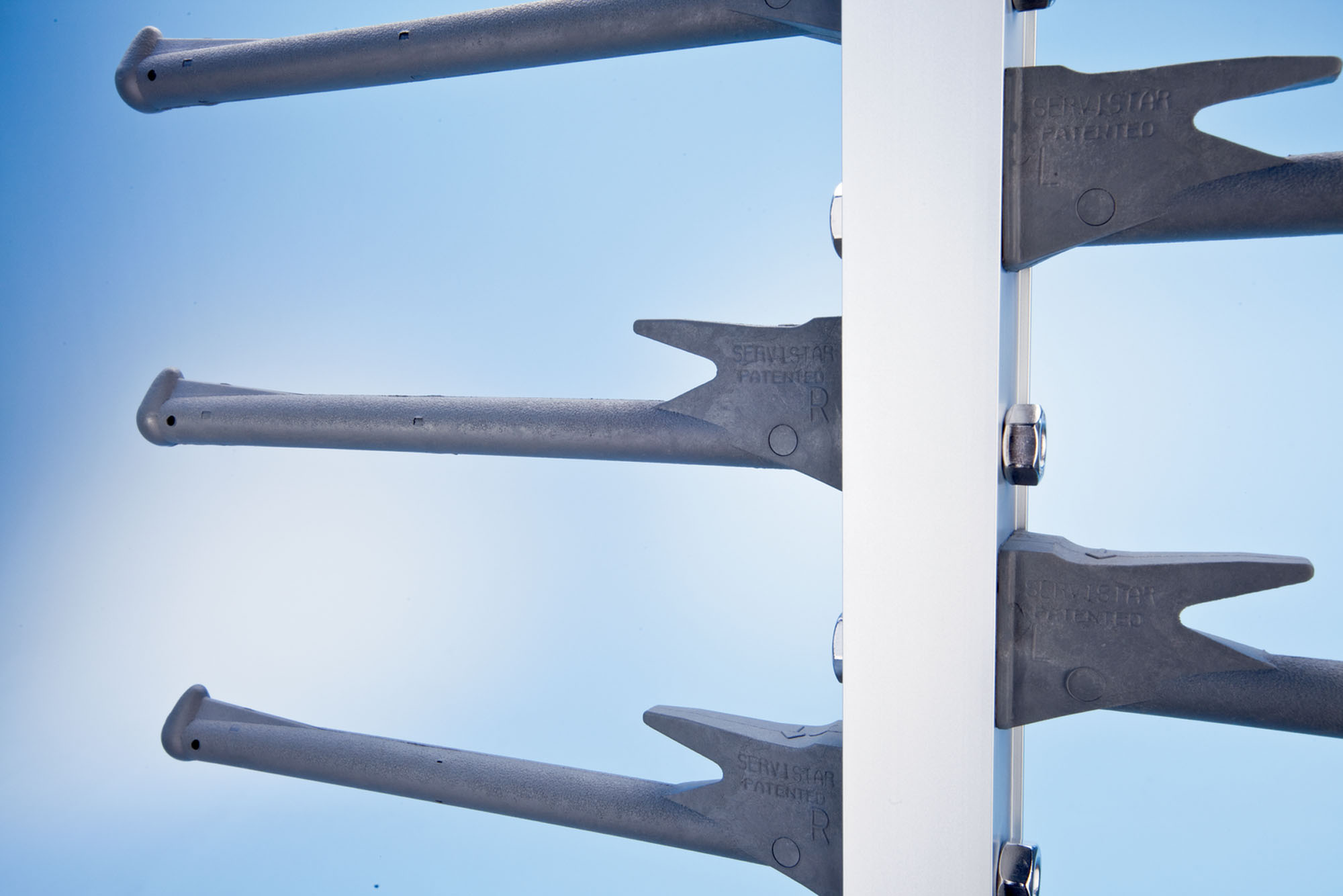 SERVISTAR  GASTRO 120, Teller-Stapelsystem, fahrbar, max. 120 Teller, LxBxH: 65,3 x 93,3 x 185,6 cm