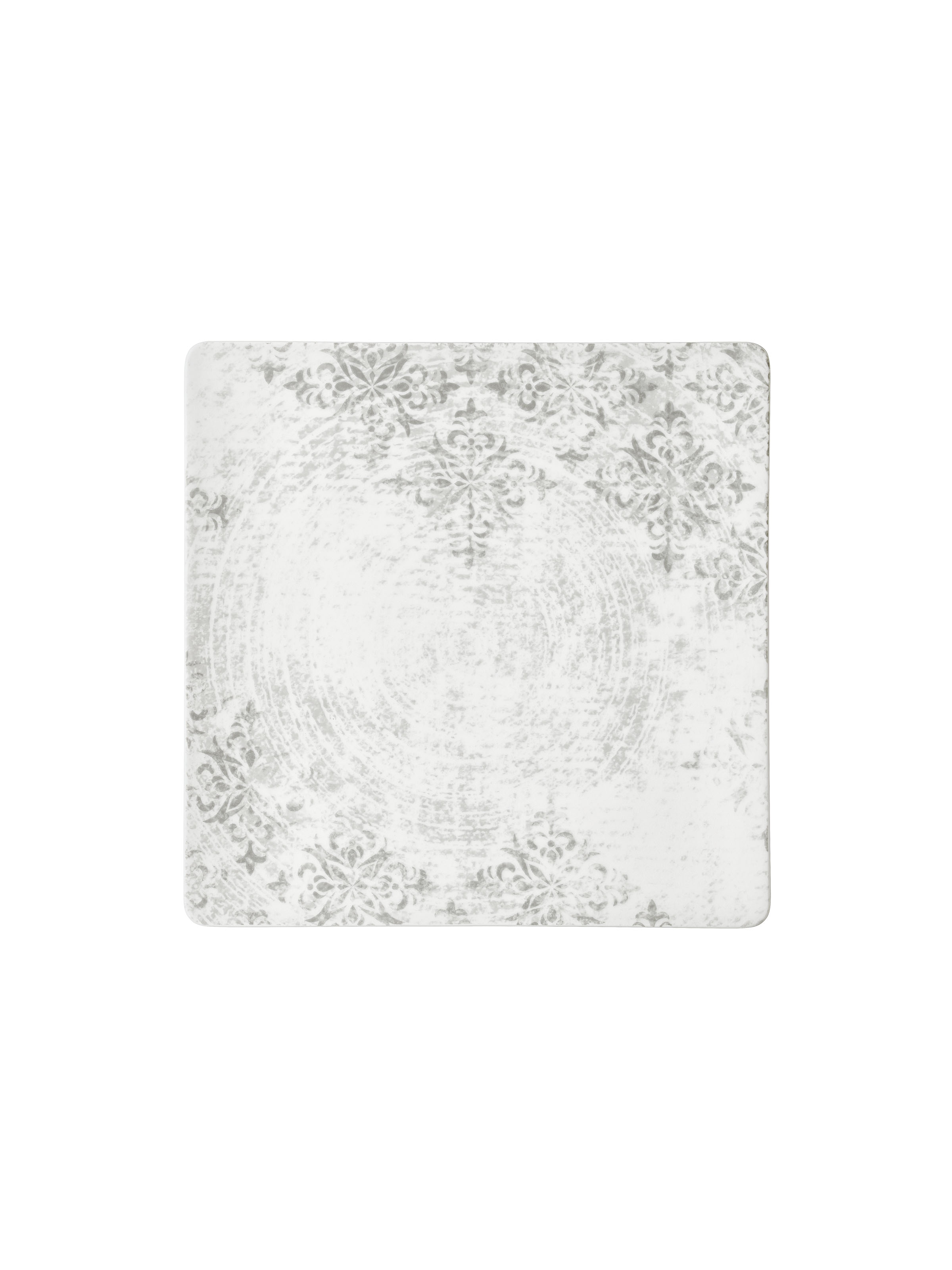 Schönwald, Shabby Chic 2: Dekor 63071 - Teller flach coup eckig 24 cm