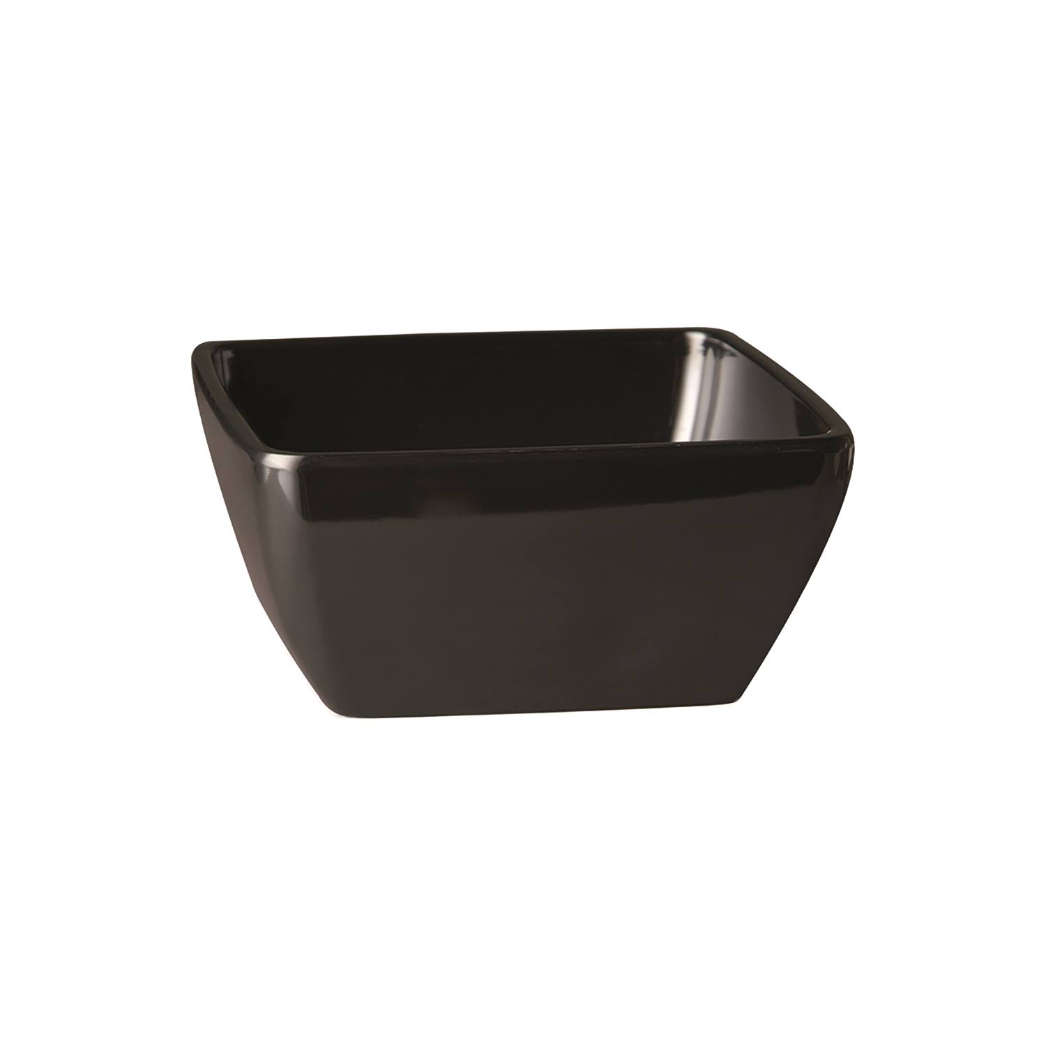 Schale FRIENDLY BOWL, PET, 19 x 19 x 9 cm, Fb. schwarz