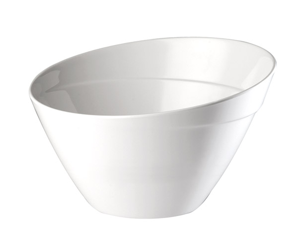 Schale BALANCE, FRUITS D: 21 cm, H: 13 cm, Melamin, weiss, 1,5 ltr.