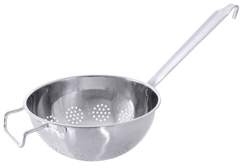 Stielsieb, I: 5 ltr., D: 28 cm, H: 14 cm, Edelstahl