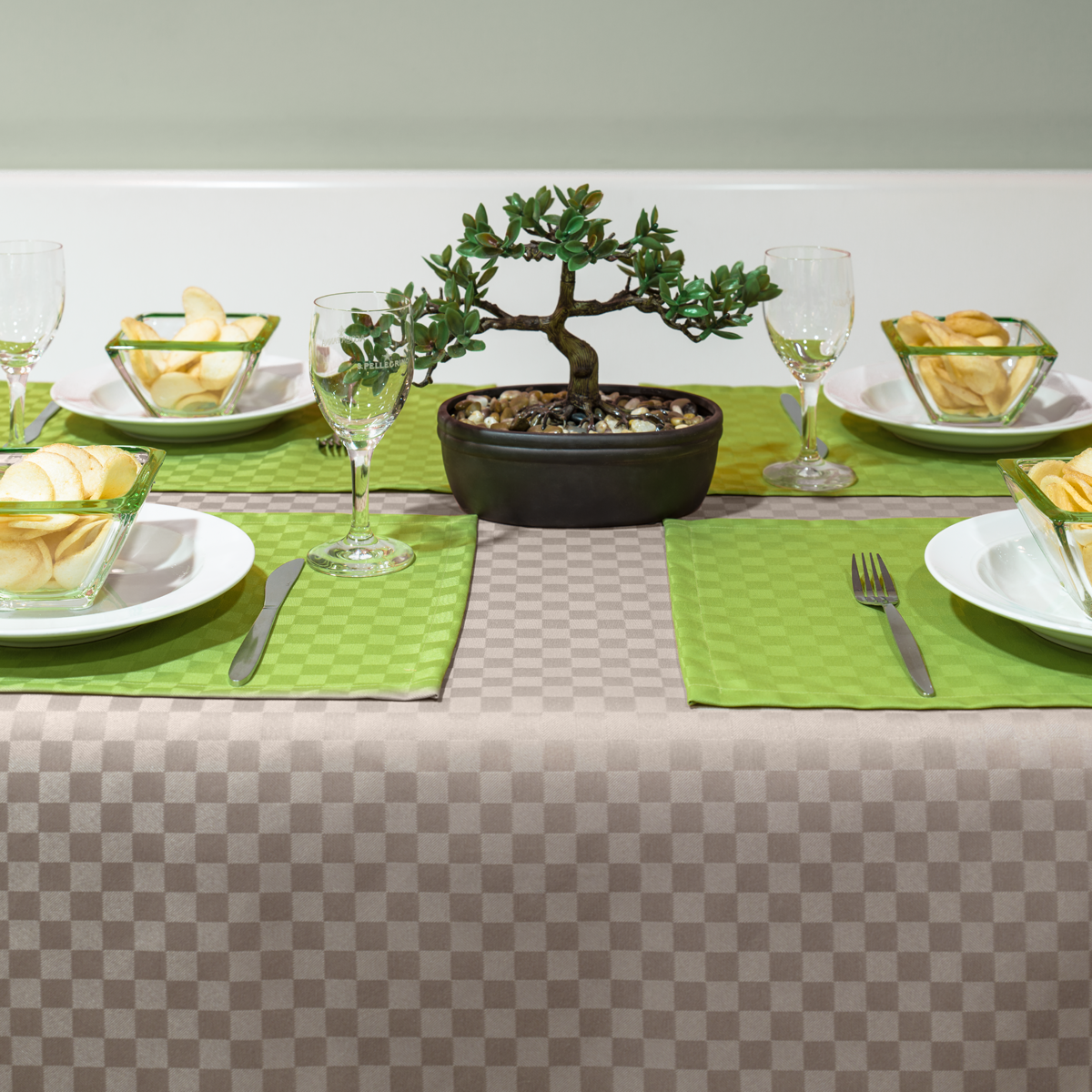 Tischläufer Casa - Abwischbare Jacquard