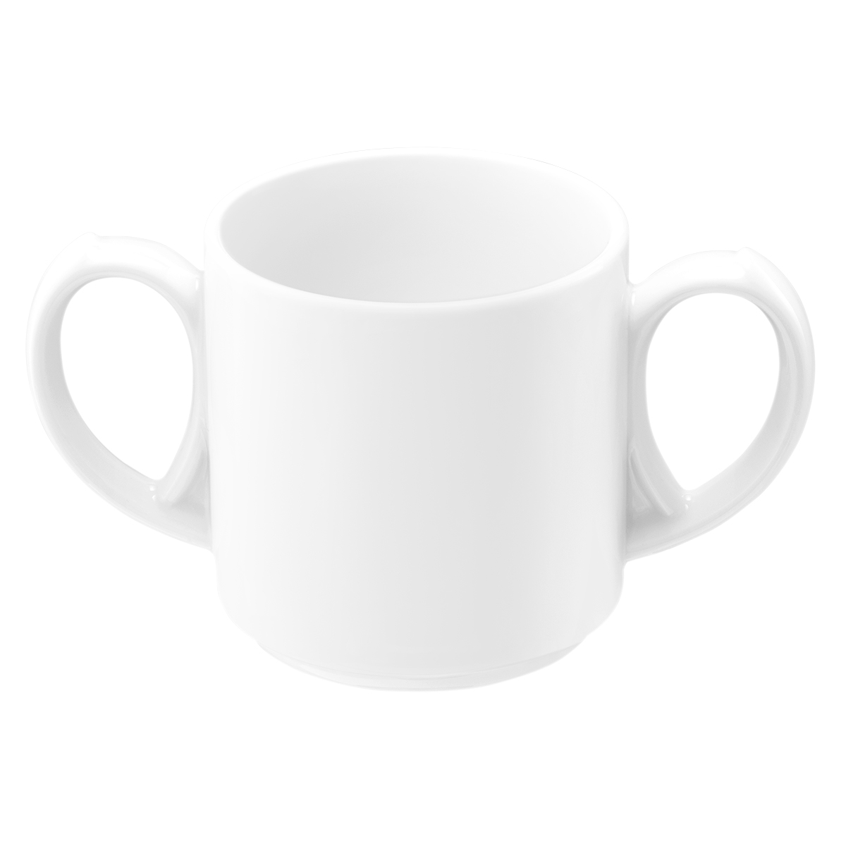 Seltmann Weiden, Community - Becher m. 2 Hkl., uni, weiß, 0,28 ltr.