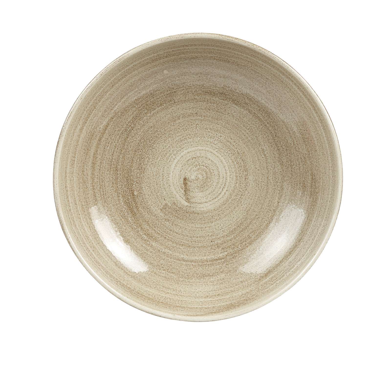 Churchill, Stonecast Patina : Antique Taupe - Teller tief Coup, 24,8 cm/ 1,11 ltr.