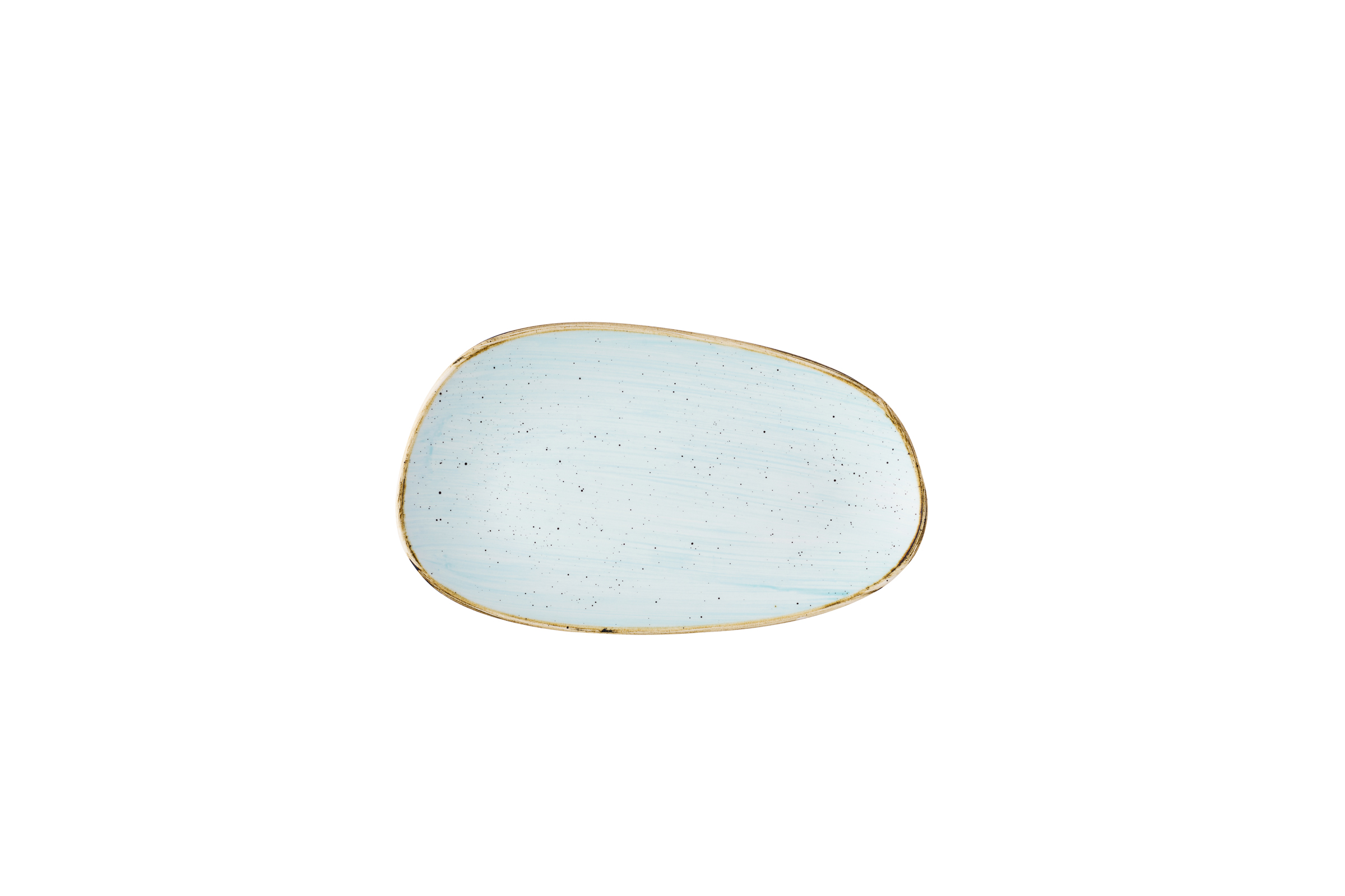Churchill, Stonecast : Duck Egg Blue - Opal-Platte organisch, 22 x 13 cm