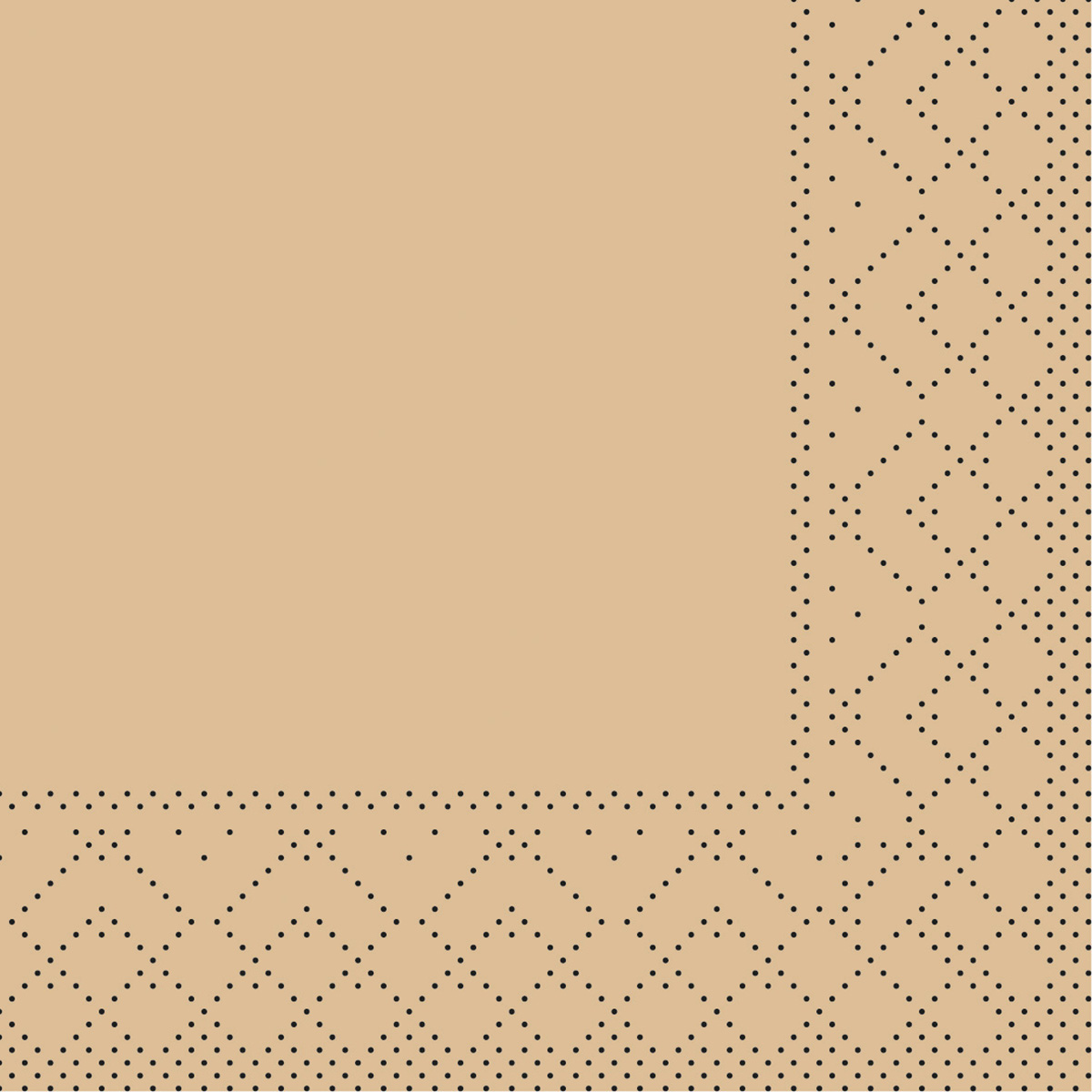 Cocktail Servietten - BASIC UNI Tissue