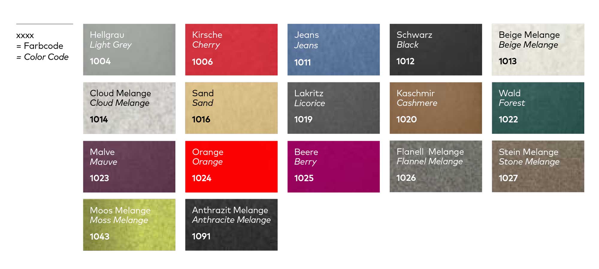 Tischset Fiberixx - Recycelter PET Filz