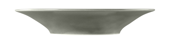 Seltmann Weiden, Beat : Perlgrau - Suppenteller rund mit Relief, 22,5 cm/ 0,4 ltr.