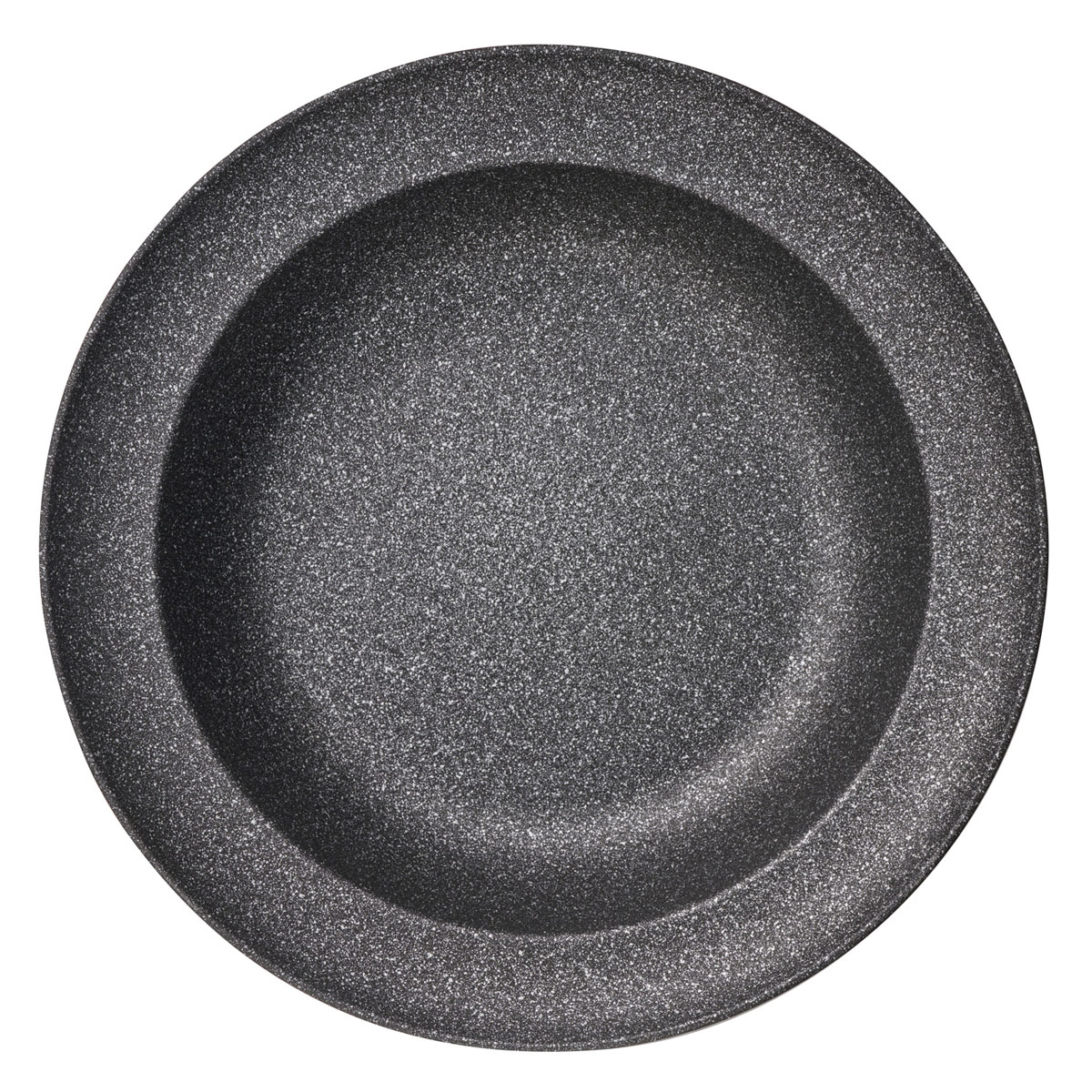 Schale FROSTFIRE, Aluminium, schwarz/ silber, antihaftbeschichtet, I: 5,6 Liter, D: 45 cm, H: 10 cm