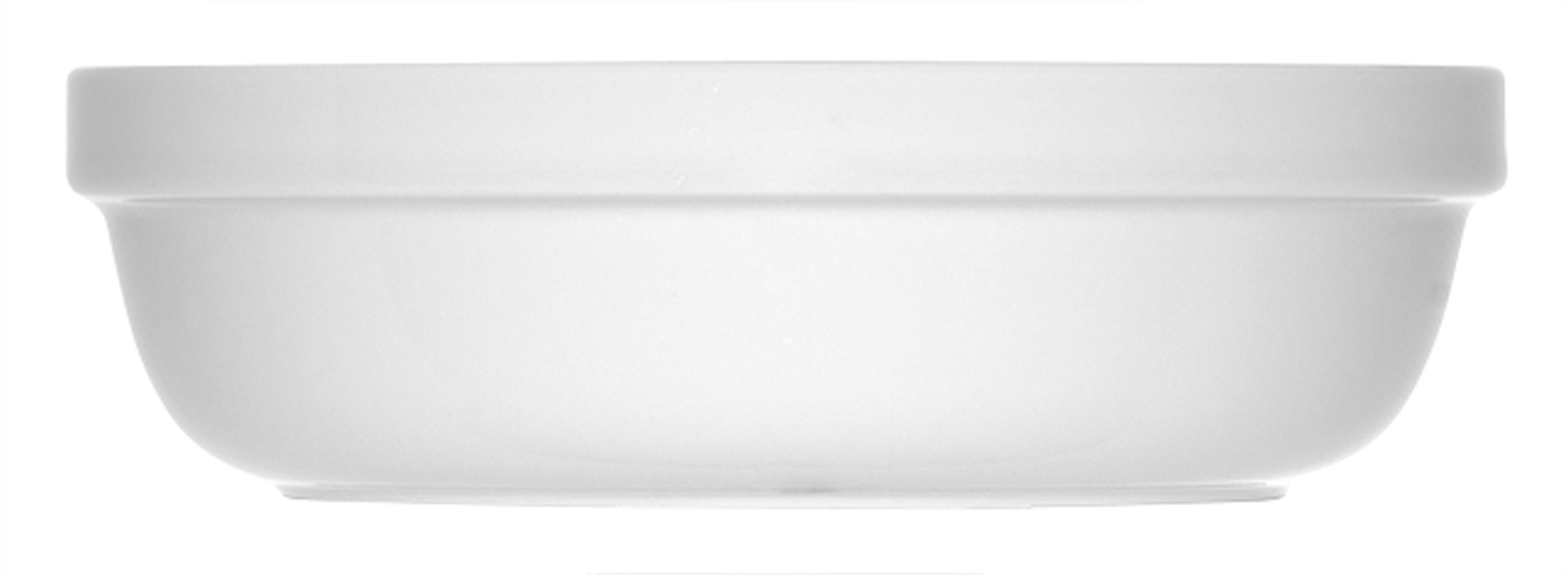 Bauscher, B1100 - Eintopfschale rund, weiss, uni, 19,4 cm/ 1,1 ltr.