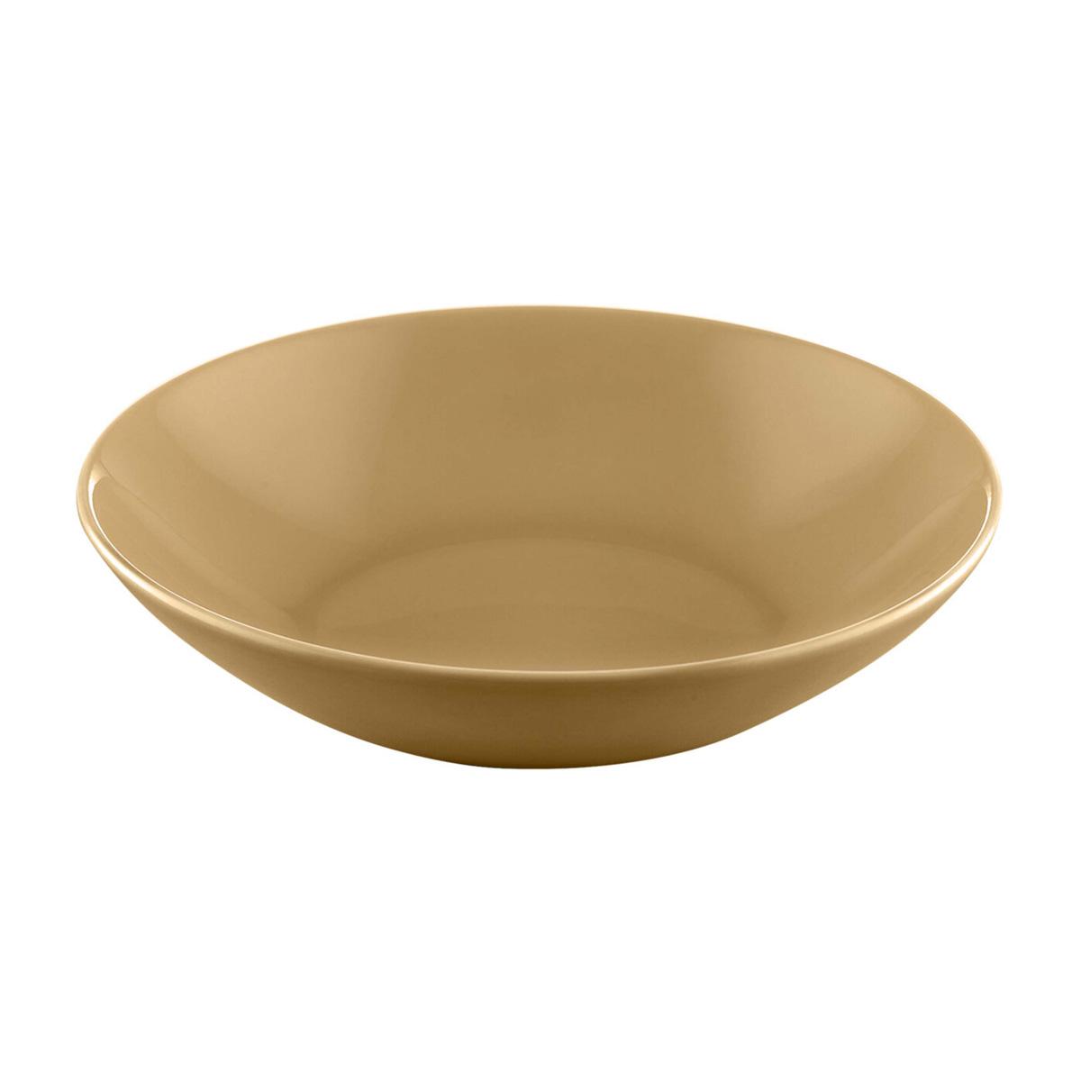Bauscher, Sandstone : Dekor 700667 Dark Yellow Uni - Teller tief coup rund 18 cm/ 0,52 ltr.