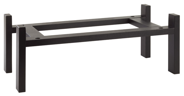 Gestell für GN 1/1 FRAMES 57,5 x 27,5 cm, H : 22 cm, Buche, massiv, wenge