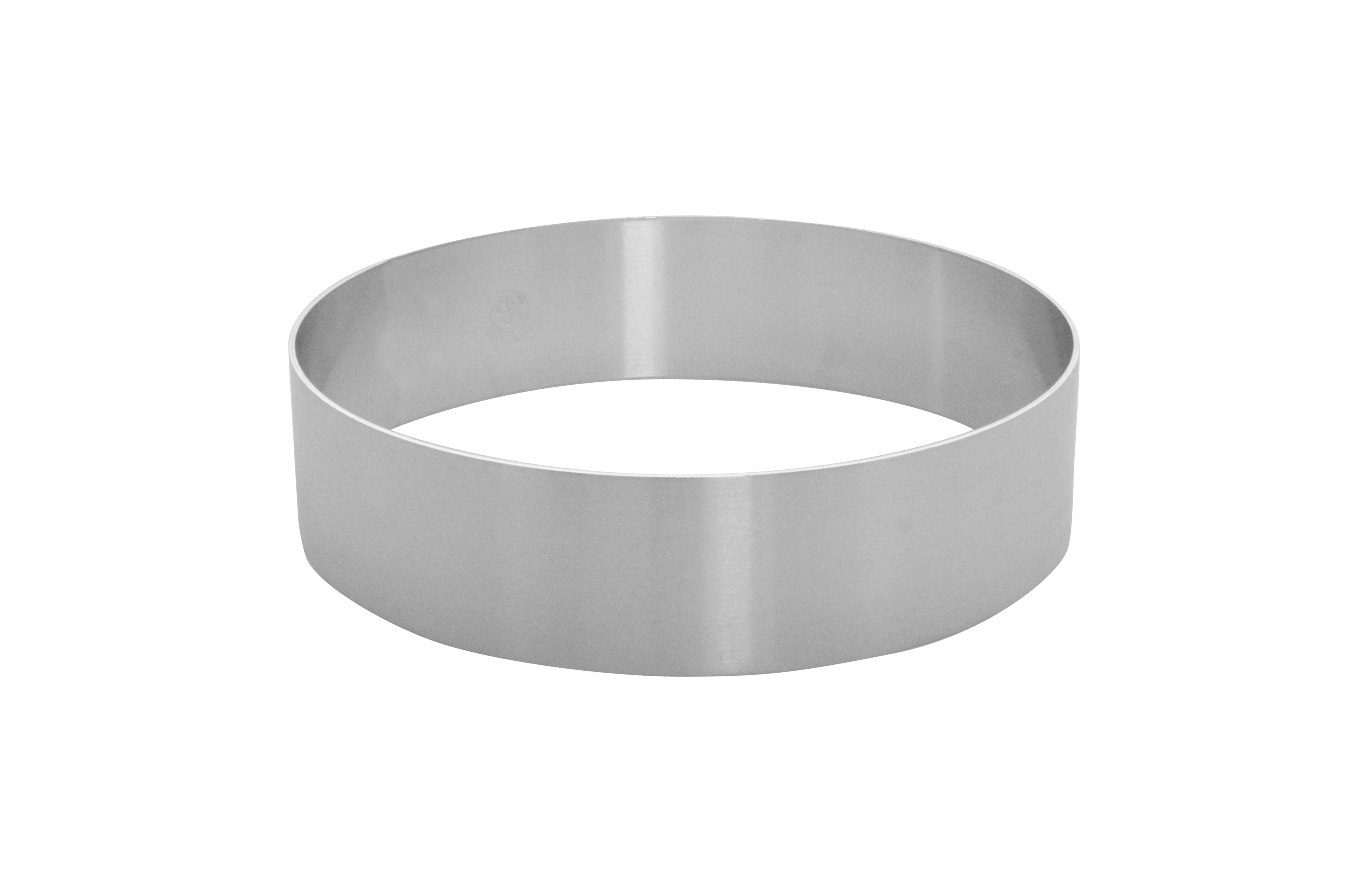Tortenring, Aluminium, D: 240 mm, Höhe: 60 mm
