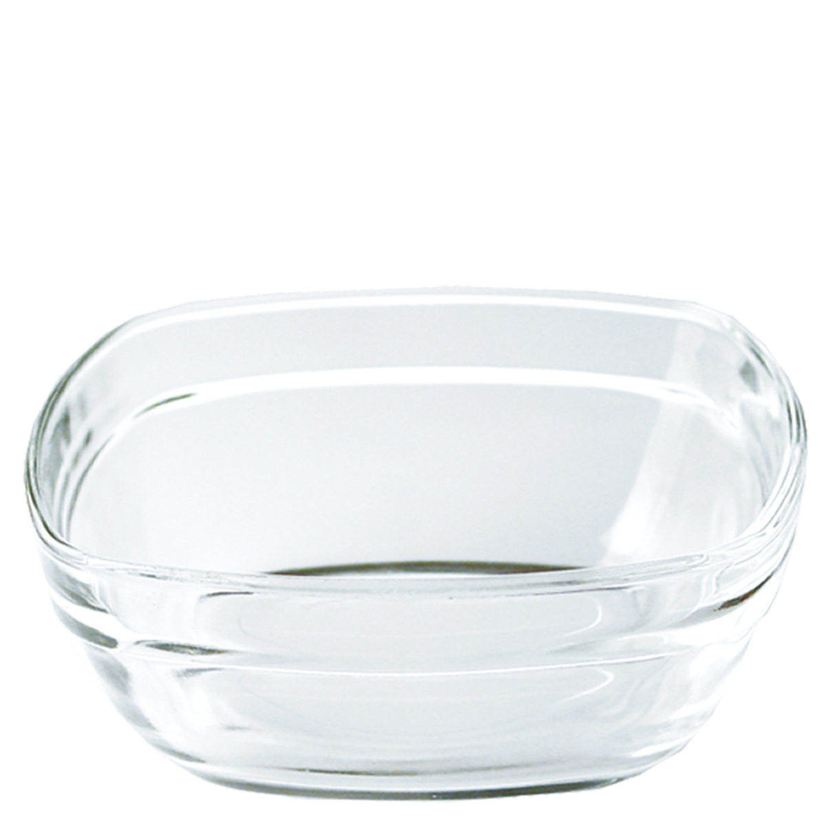 Duralex, Lys Carré - Stapelschüssel quadratisch trspt., 23 cm/ 3,10 ltr.