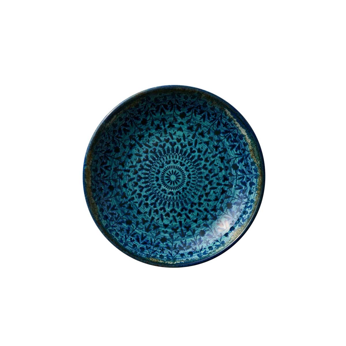 Heart & Soul, Mirage : Indigo - Teller tief rund coup, 21 cm/ 0,7 ltr.