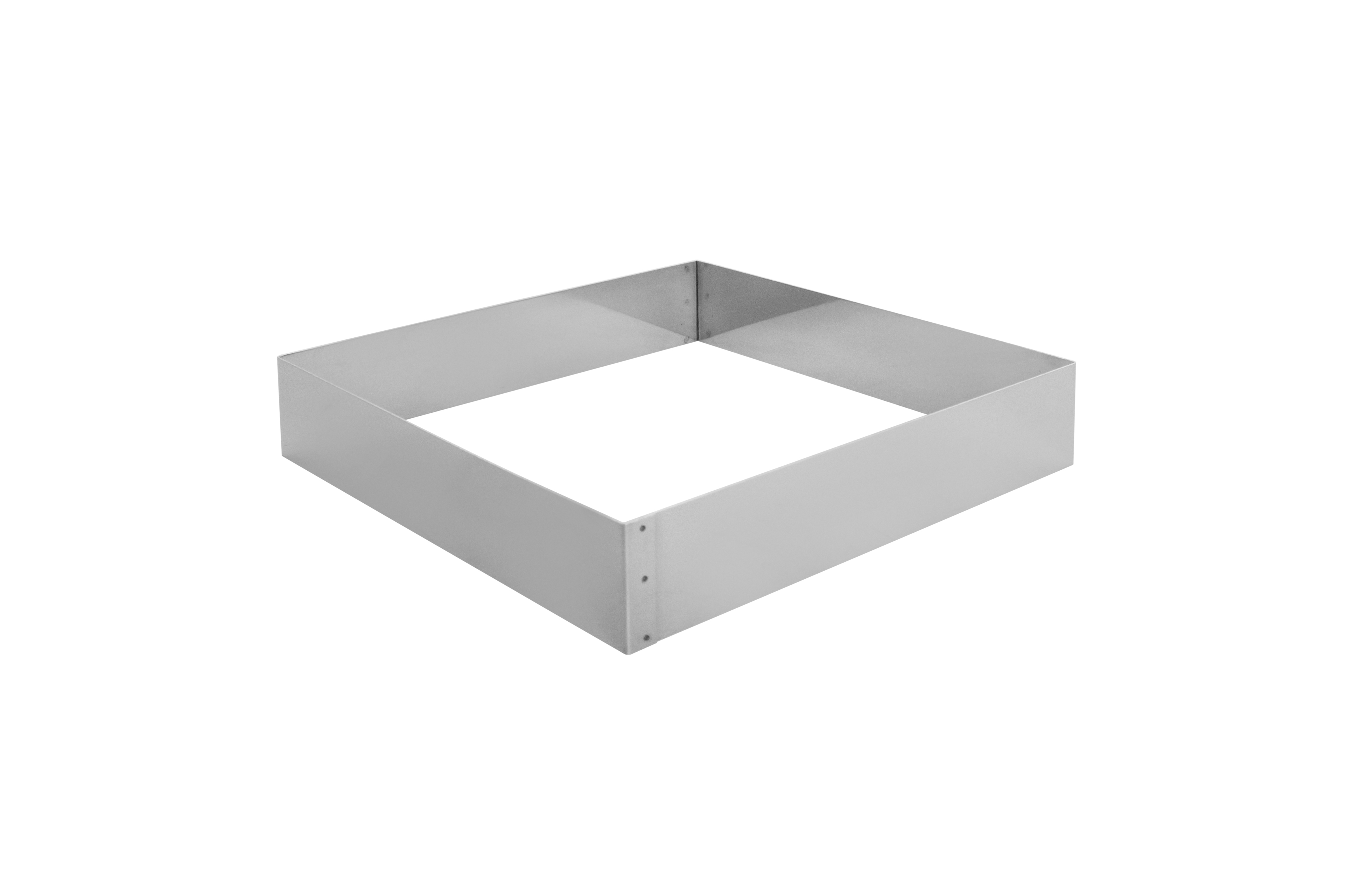 Tortenring Quadrat, Edelstahl, 24 x 24 x 5 cm