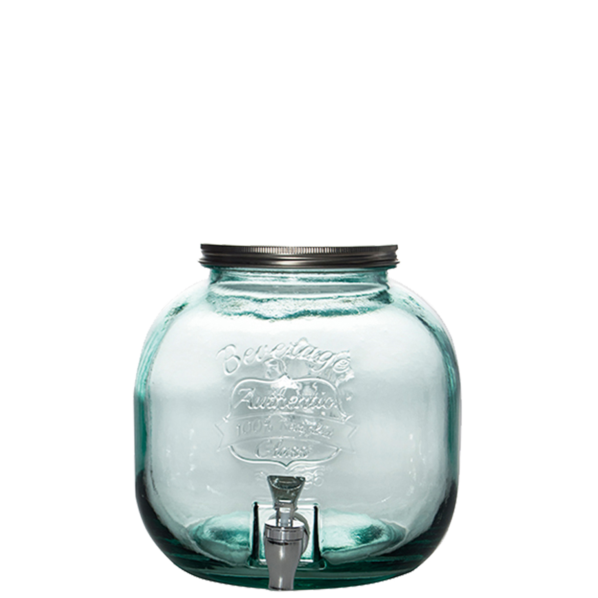 Dispenser m. Zapfhahn Authentic 600 cl, Inhalt: 6 ltr., H: 24 cm, D: 23 cm