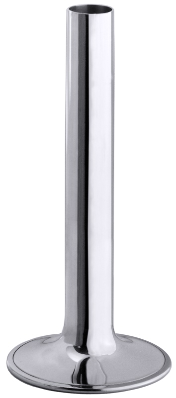 Blumenvase/Kerzenhalter, Edelstahl, D: 2,2 cm, H: 18,5 cm