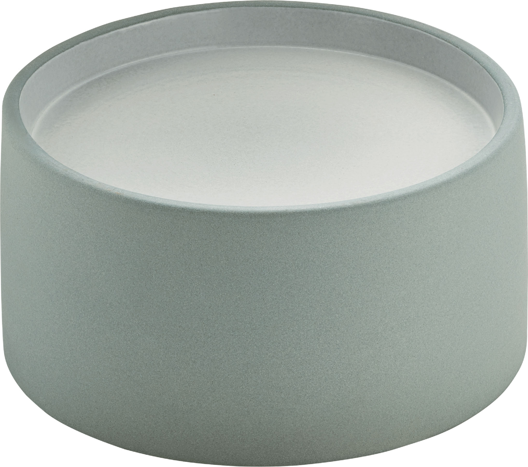 Playground, Steinzeug - 2in1 ARTISAN : Bowl/ Plateau grau-weiss, 16 x 8,3 cm/ 1 ltr.
