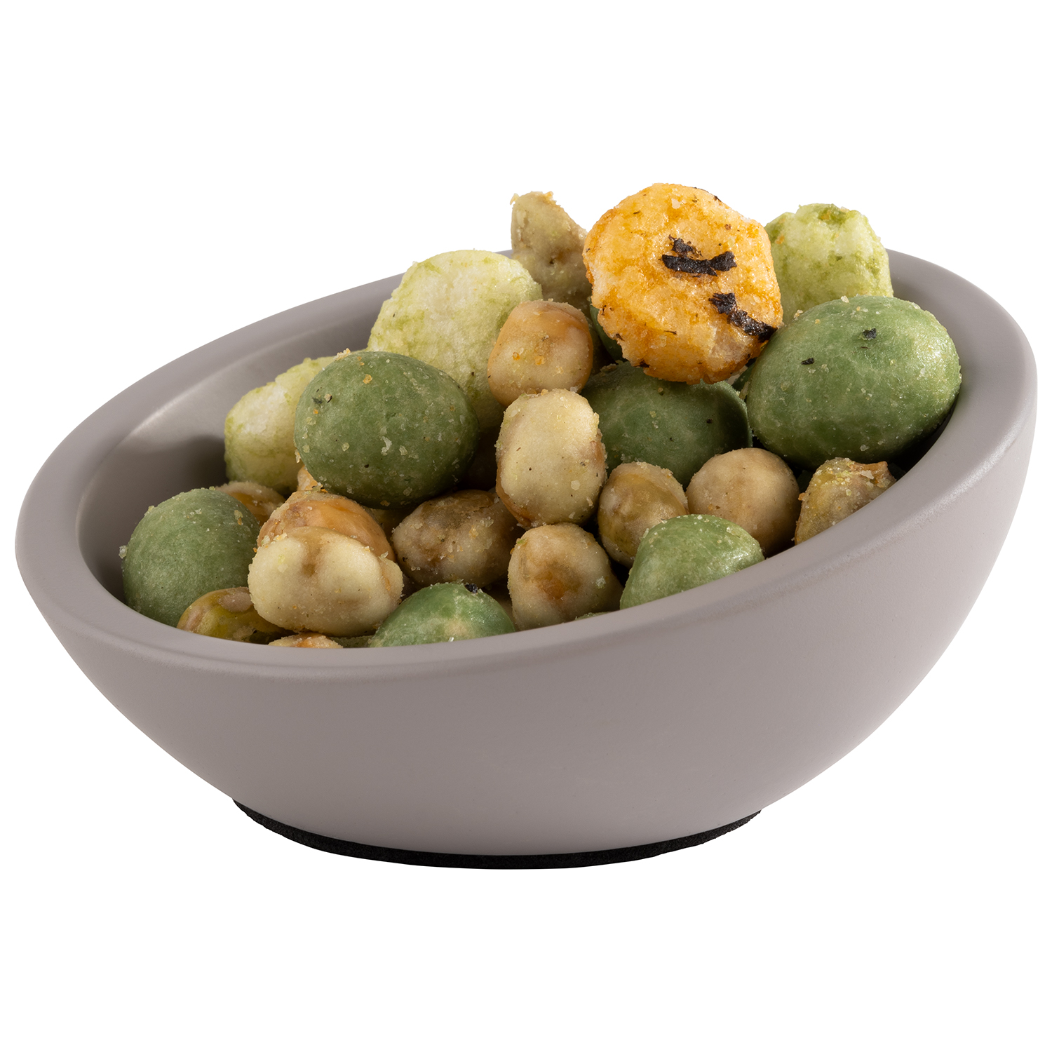 Schale ELEMENT, 3er-Set, Beton, möbelschonende Unterseite, D: 10 cm, H: 4,5 cm, I: 0,05 ltr.