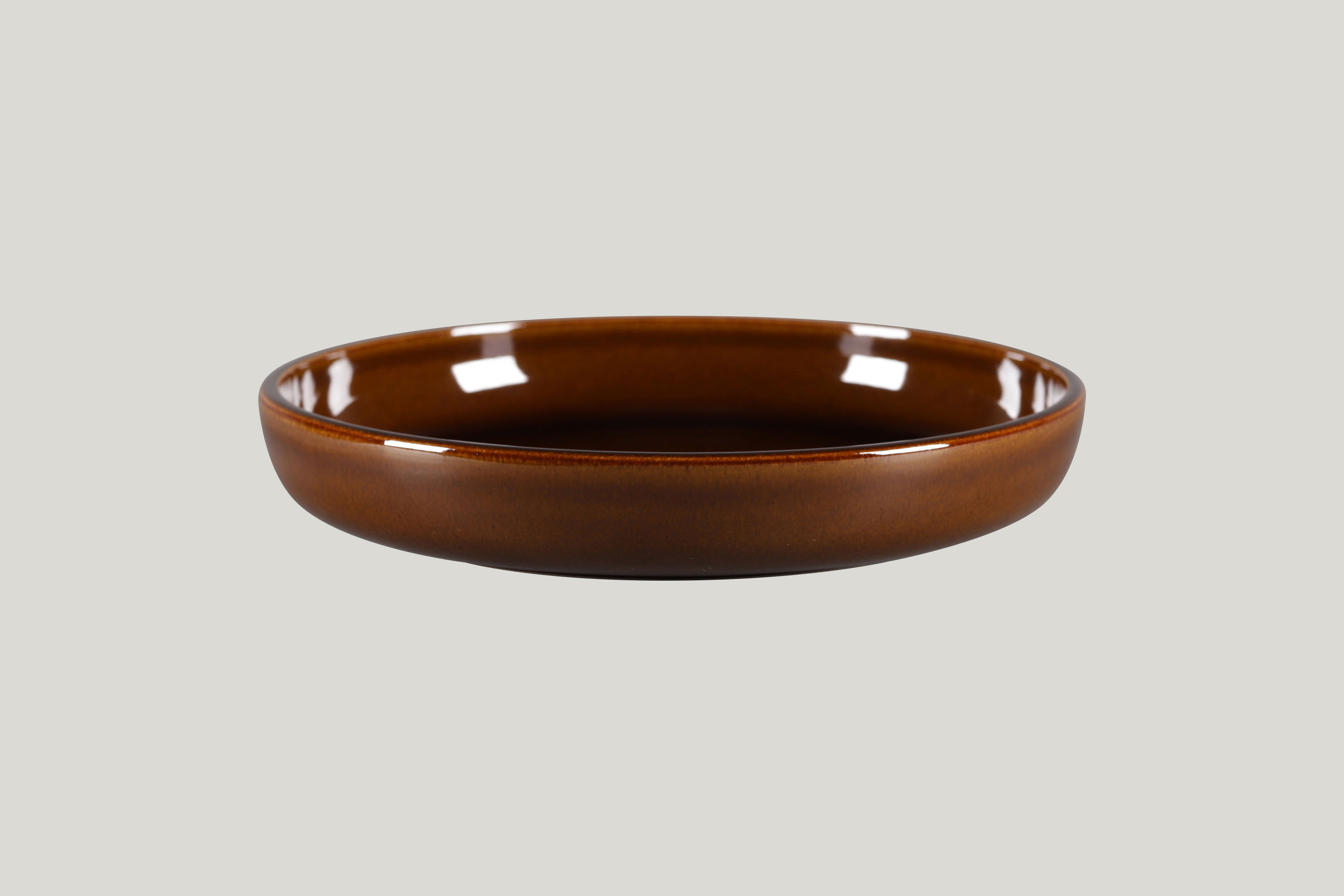 RAK, Ease : Honey - Teller tief rund, 25,8 x 4 cm/ 1,51 ltr.