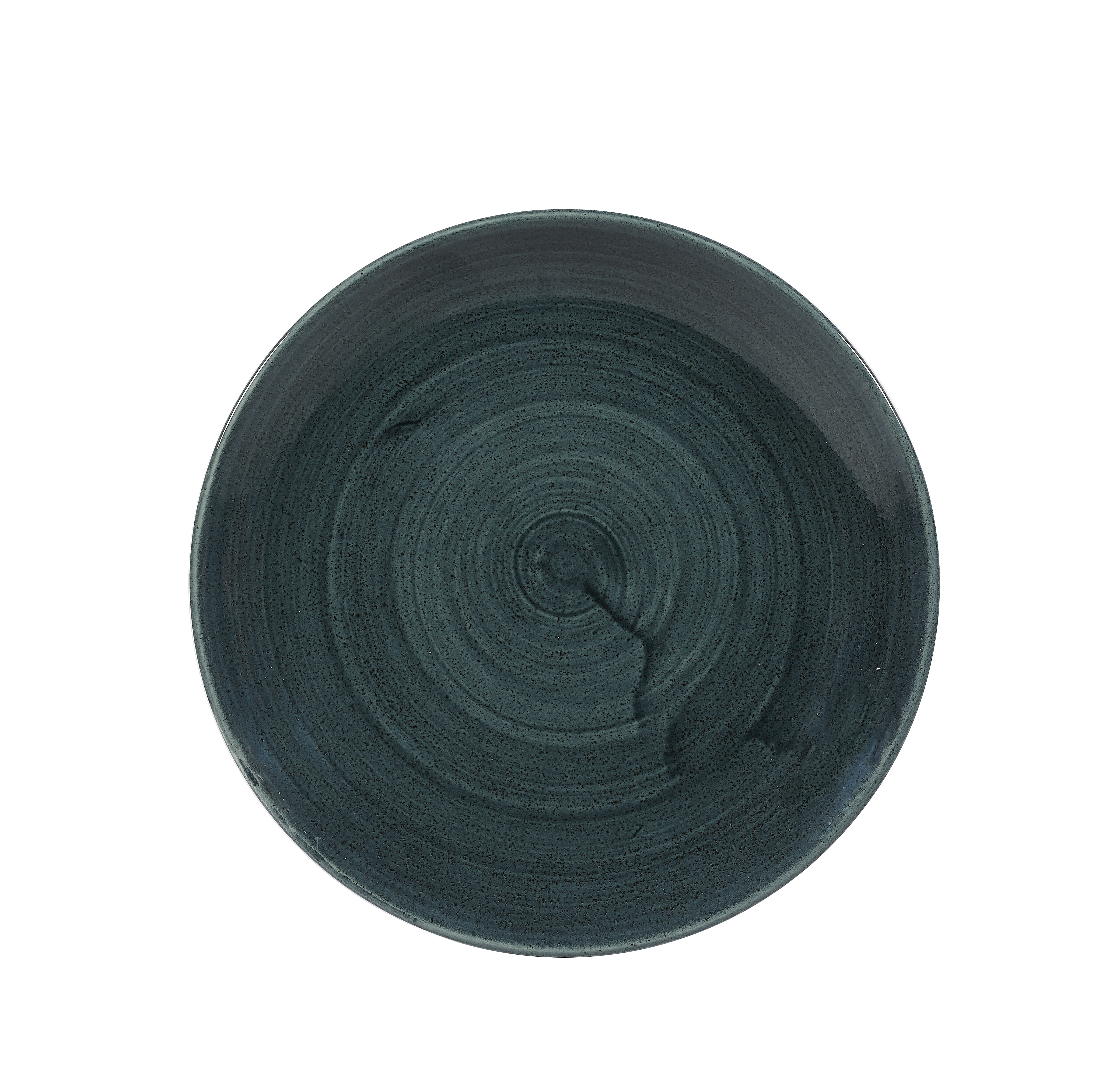 Churchill, Stonecast Patina : Rustic Teal - Teller flach Coup, 21,7 cm