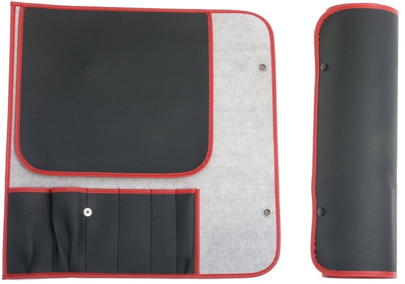 Kochmessertasche für 9 Messer, PU, 50 x 47 cm