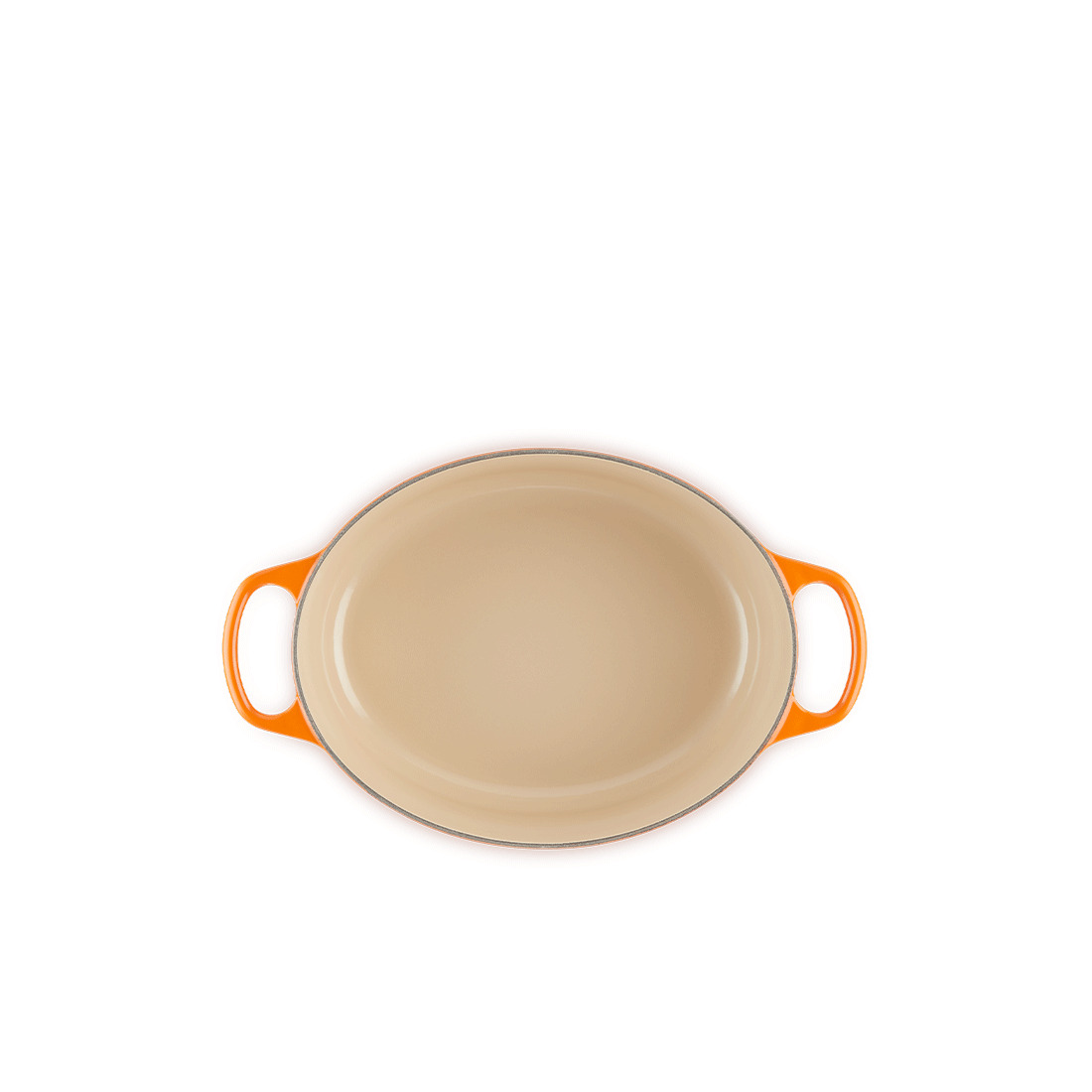 Le Creuset, Gusseisen - Bräter oval Signature, 31 cm/ 6,3 ltr., Fb. Ofenrot