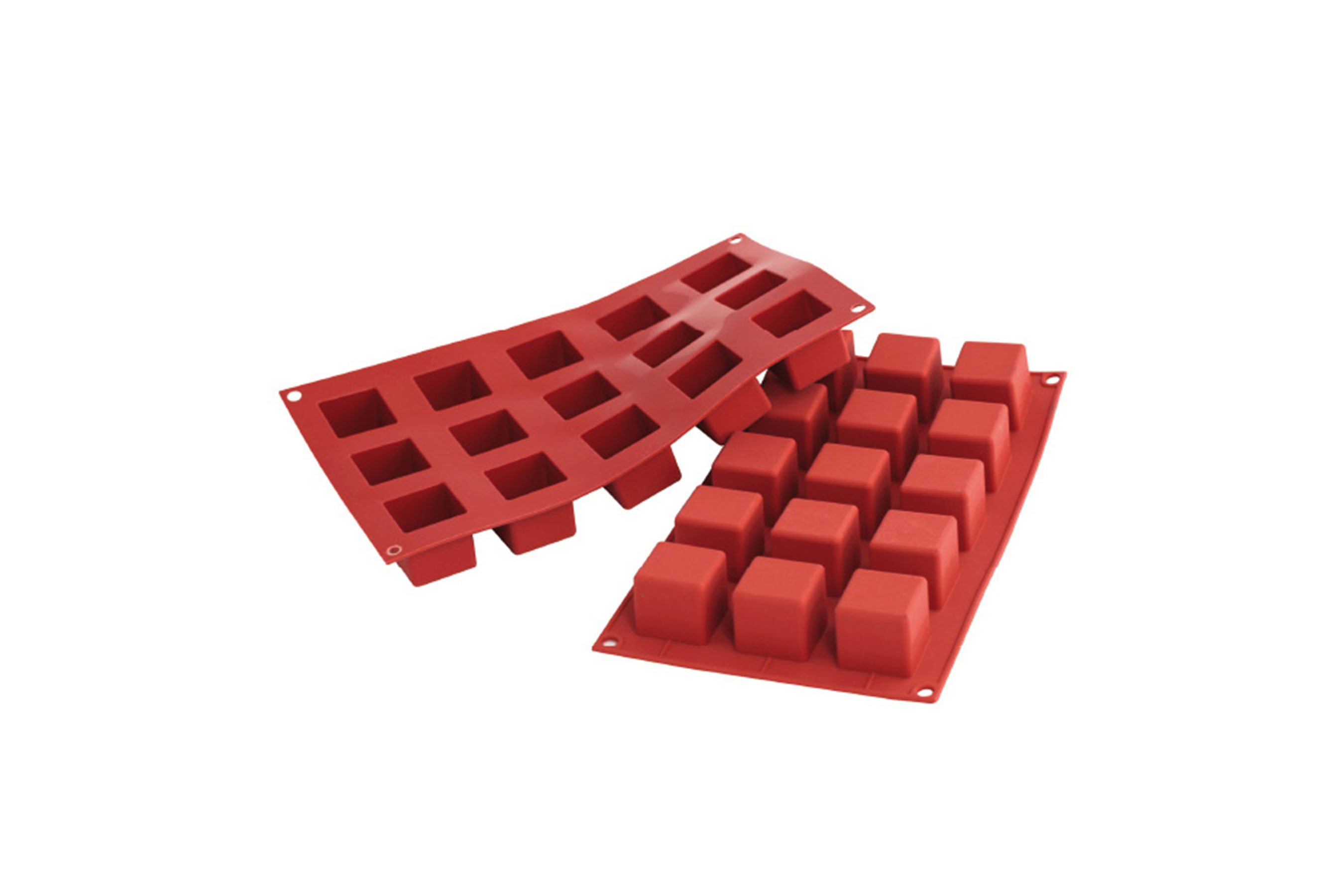 Silikon - Backform Kubus, Abmessung 35 x 35 mm, H: 35 mm