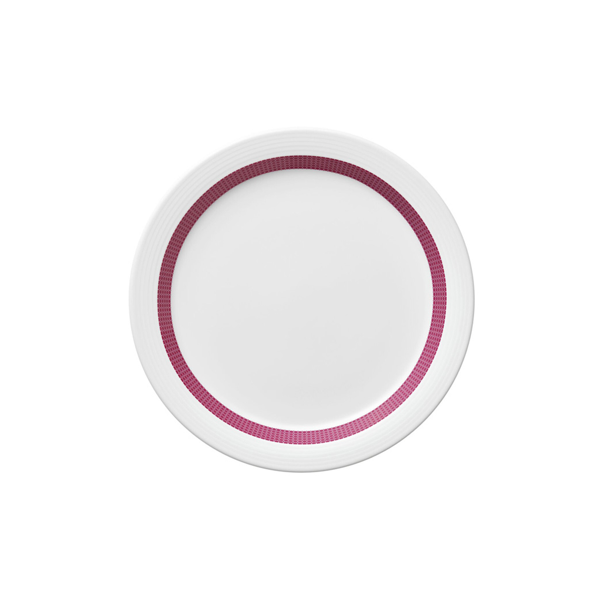 Bauscher Care, Invita Colors : 425299 Punkte Himberrot - Teller flach Fahne, 20 cm