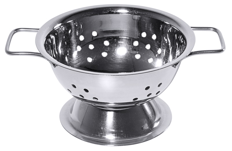 Mini-Seiher, Edelstahl, D: 8,5 cm, H: 6 cm