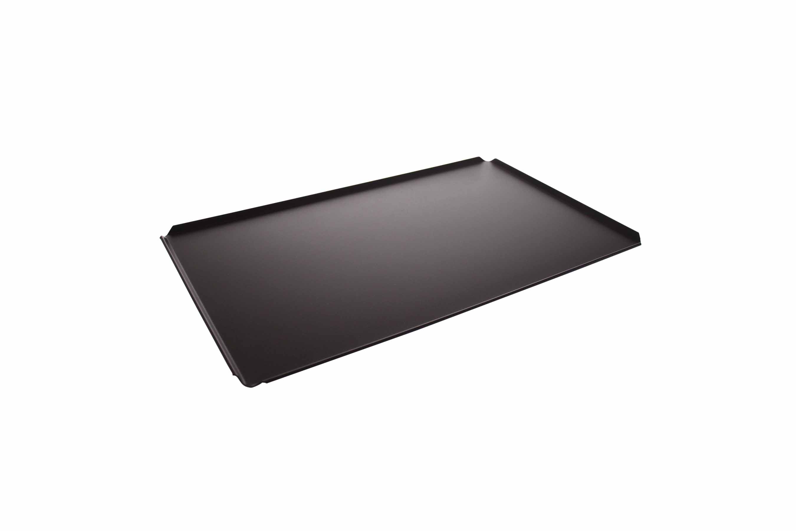 Backblech TYNECK schwarz, 4 Seiten 45°, 600 x 400 mm