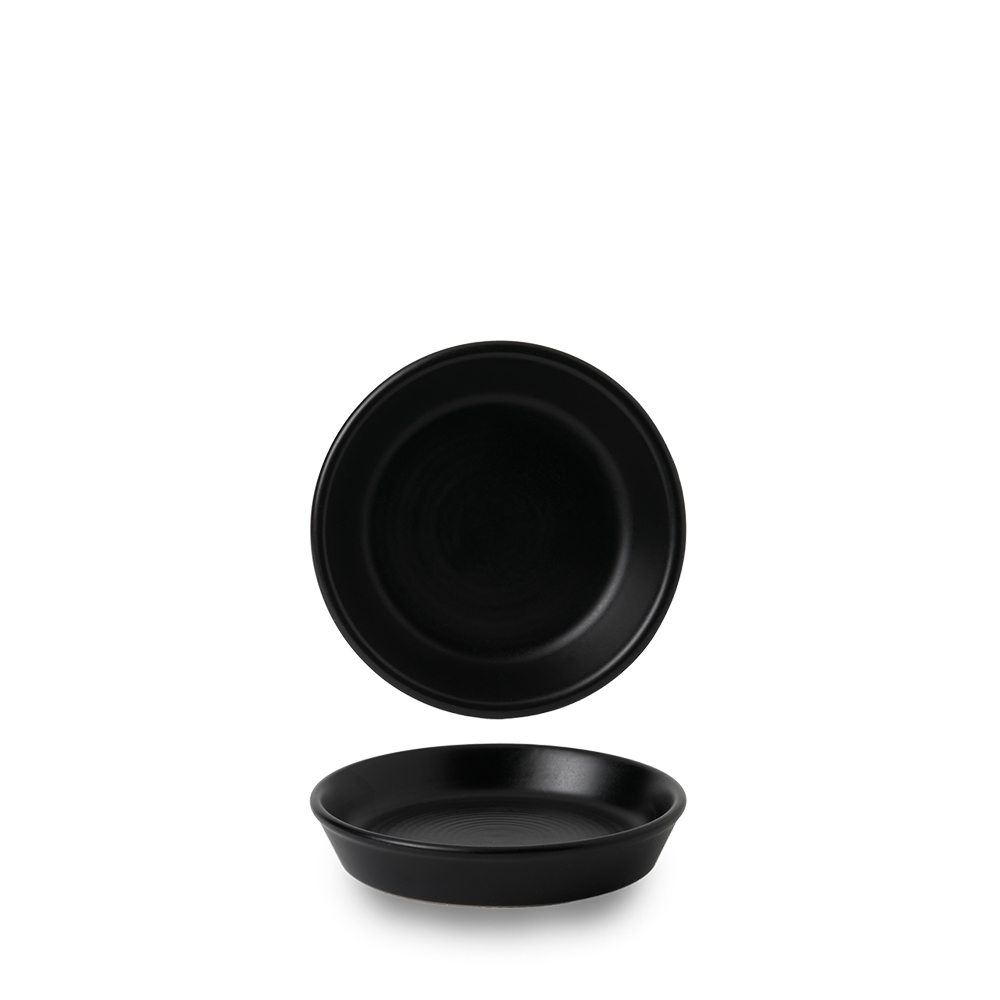 Dudson, Evo : Jet - Oliven-, Tapas- Schale rund, 11,8 cm