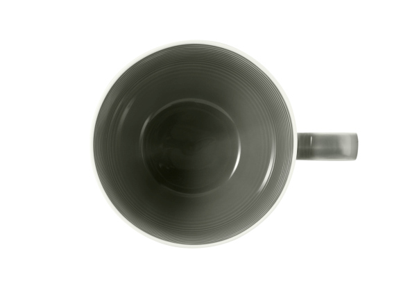 Seltmann Weiden, Beat : Perlgrau - Kaffee-Obere mit Relief, 0,26 ltr.