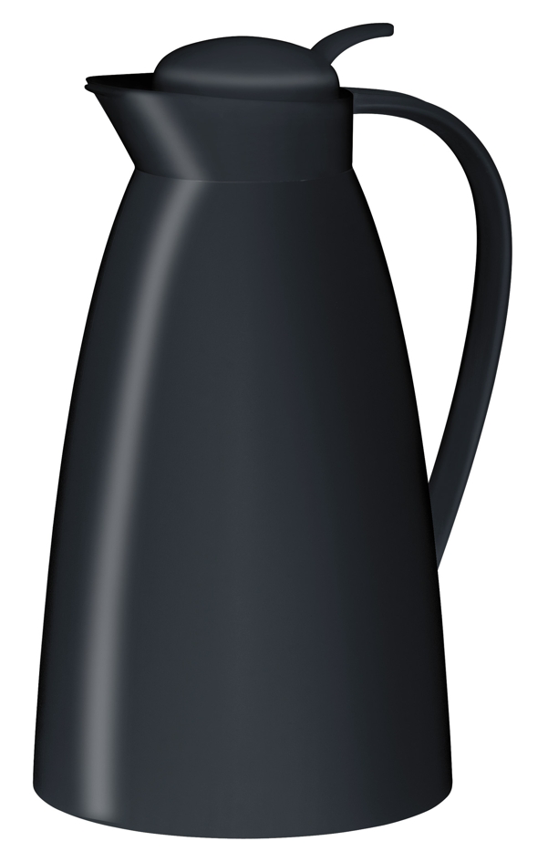 Isolierkanne Alfi ECO, Inhalt: 1,0 ltr., Farbe: Velvet Black mattiert