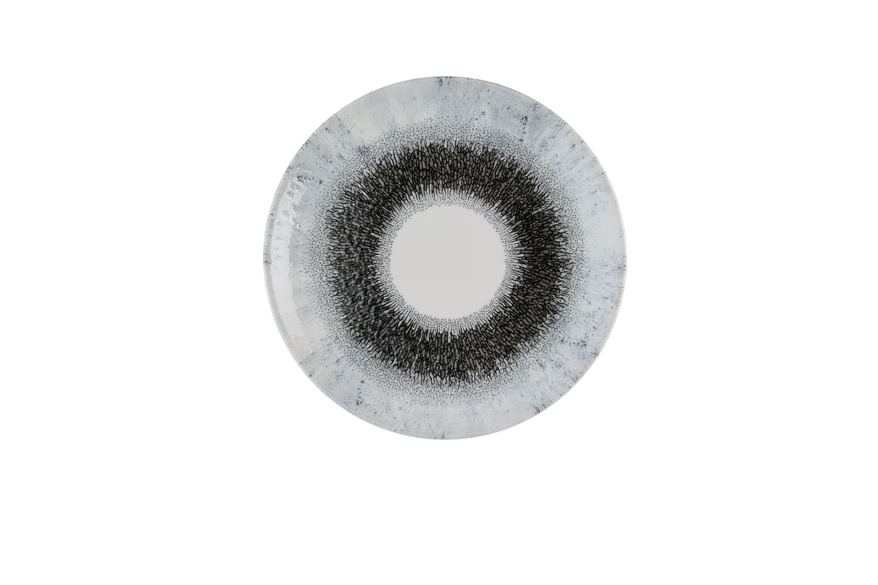 Churchill, Fusion : Quartz Black - Teller flach Coup, 26 cm