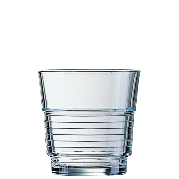 Saft-, Wasser-, Whiskybecher 25 cl Spirale Nr. FB25, Inhalt: 250 ml, H: 84 mm, D: 82 mm