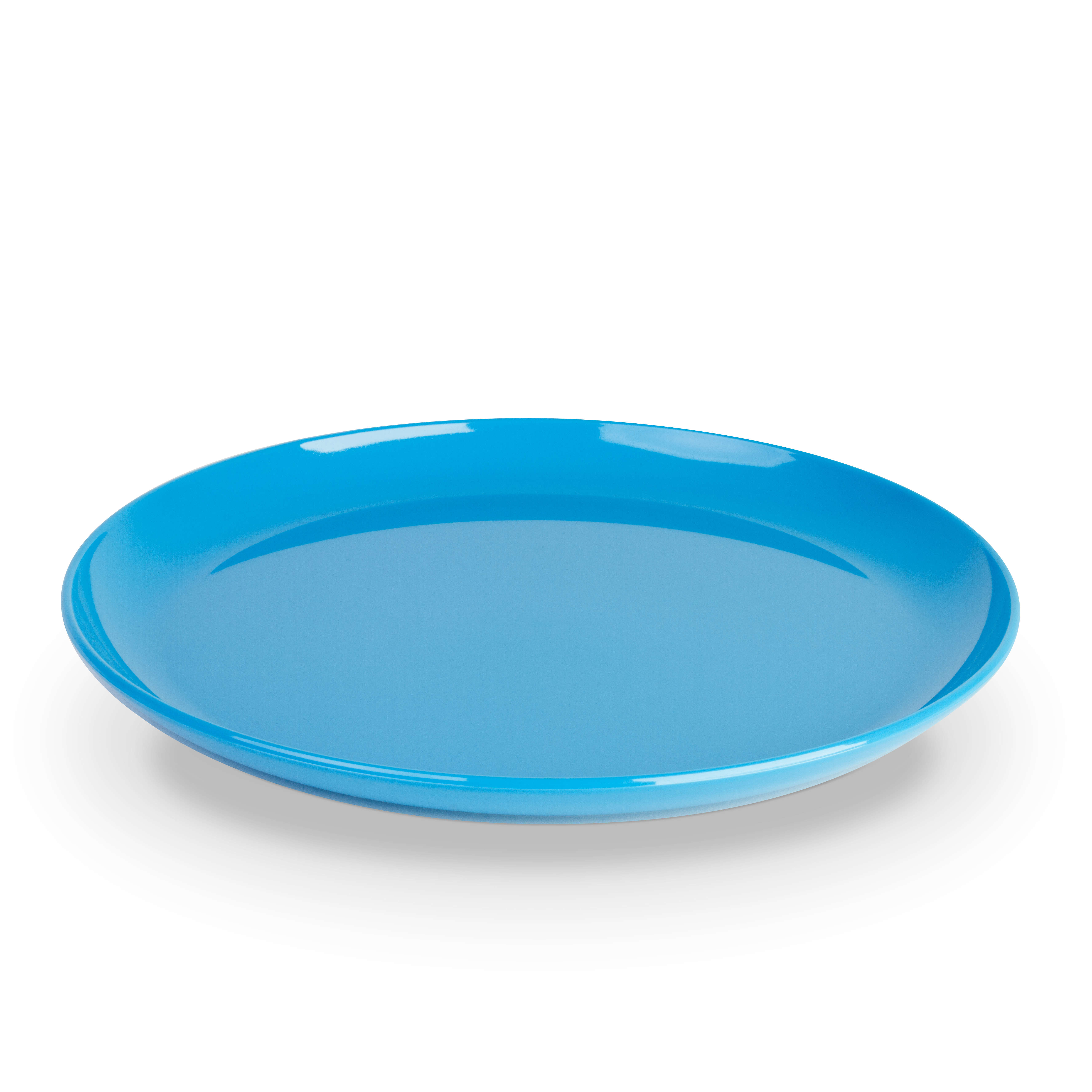 Essteller PC, uni, hellblau, D: 24 cm