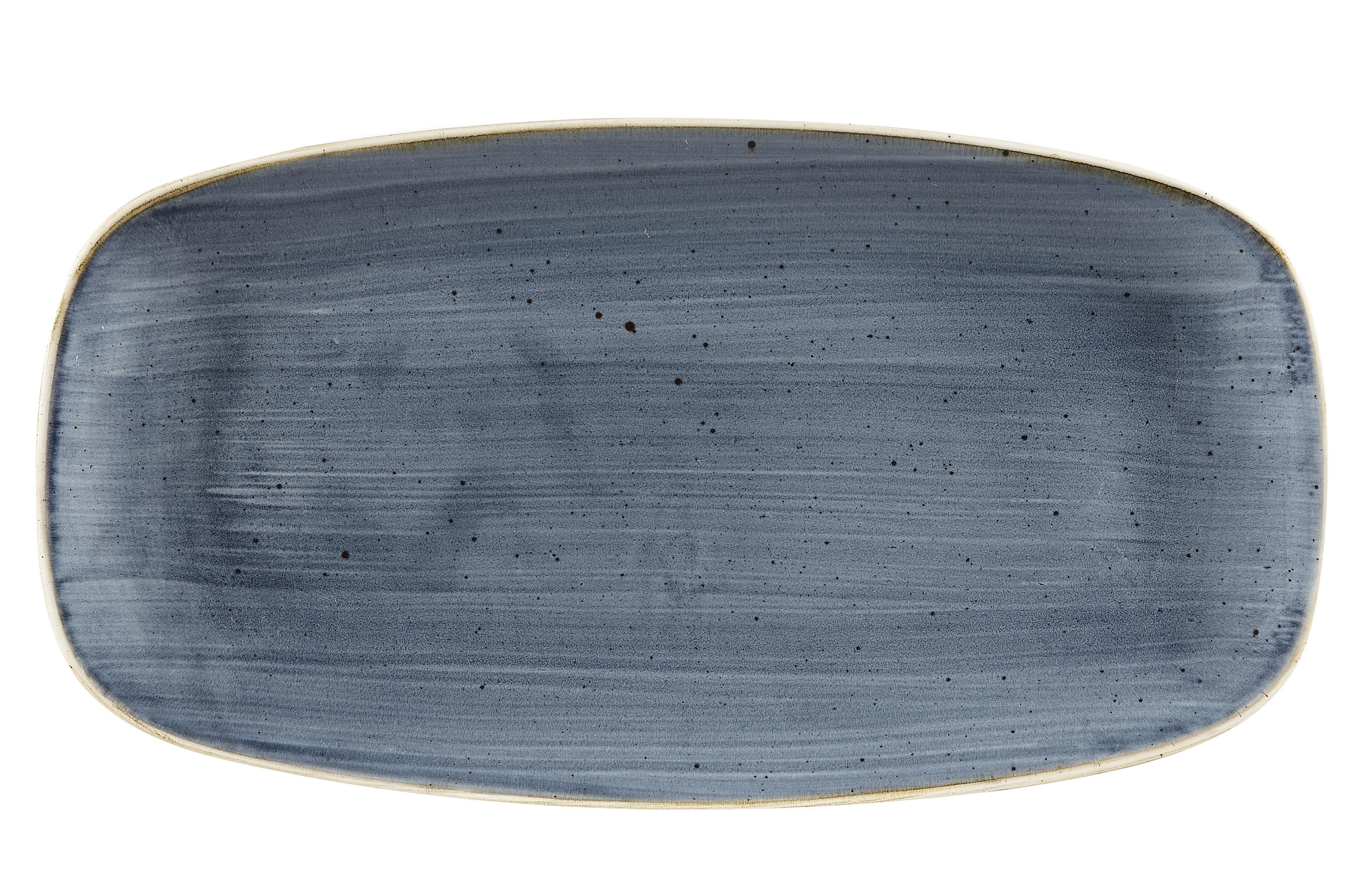 Churchill, Stonecast : Blueberry - Chefs Platte rechteckig, 29,8 x 15,3 cm
